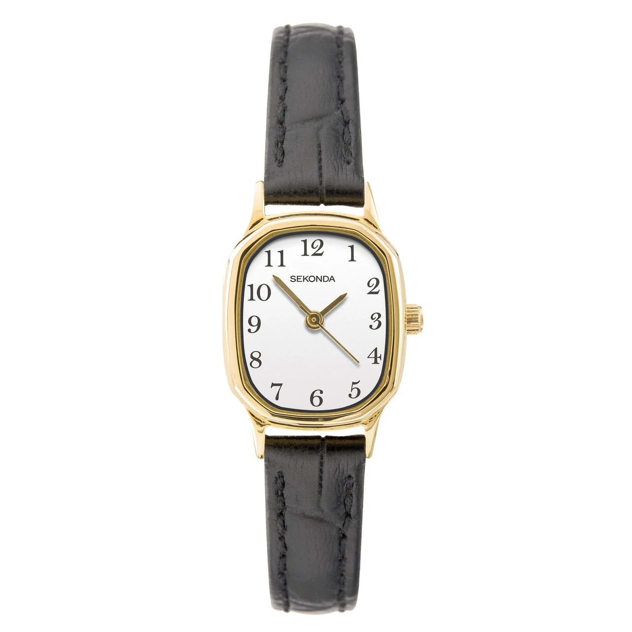 Classic Women's Gold Oval Watch - SK40080