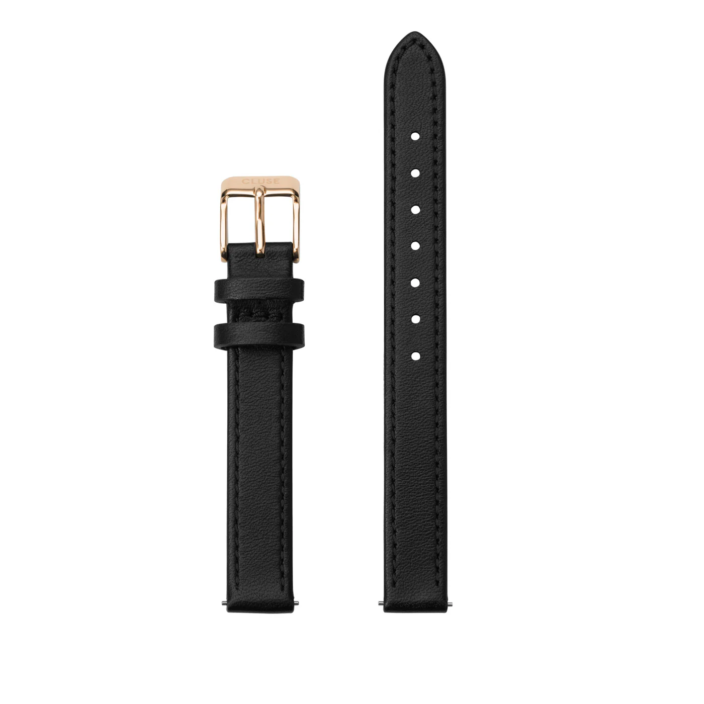 Cluse 12mm Strap Black/Rose Gold CS12003