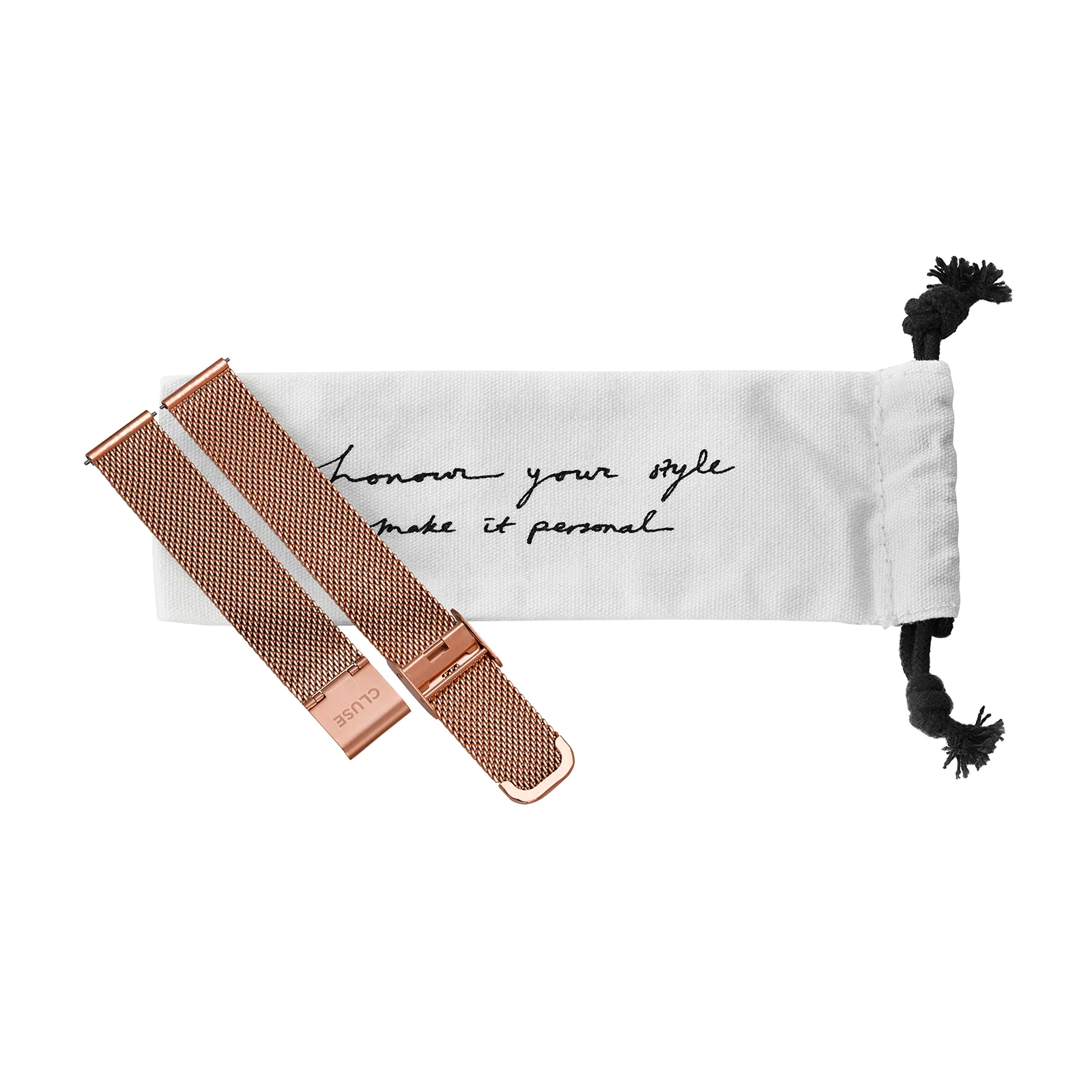 CLUSE 16mm Strap Mesh Rose Gold CS1401101030 - Image 2