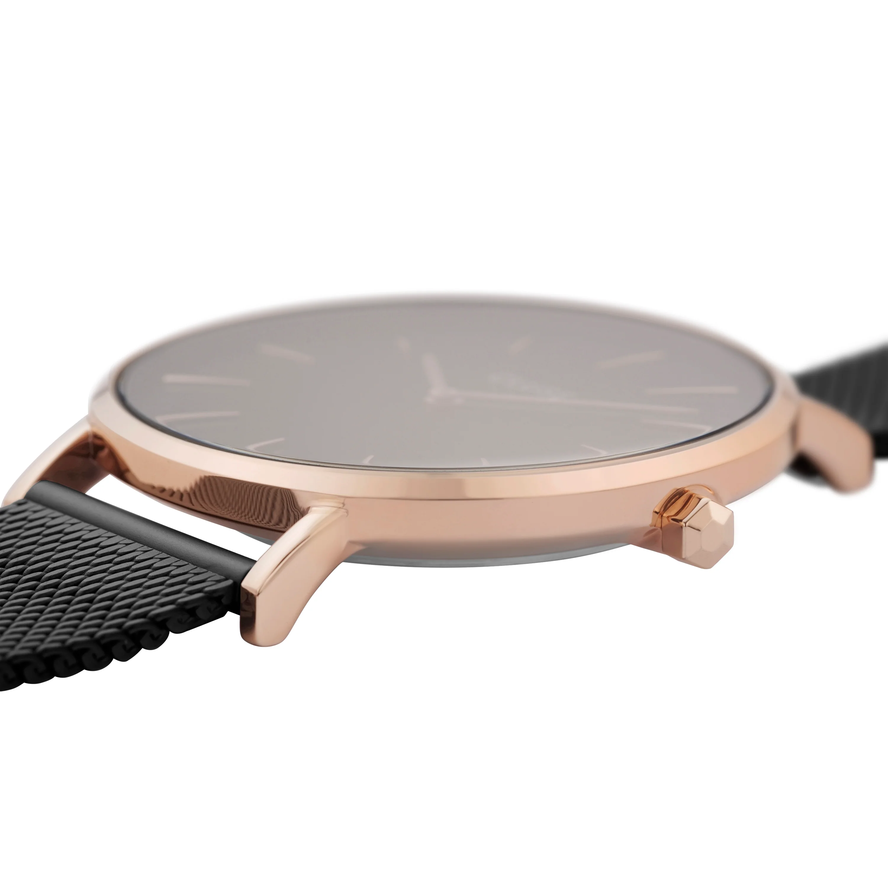 CLUSE Boho Chic Mesh Rose Gold Black/Black CW0101201010 - Image 3