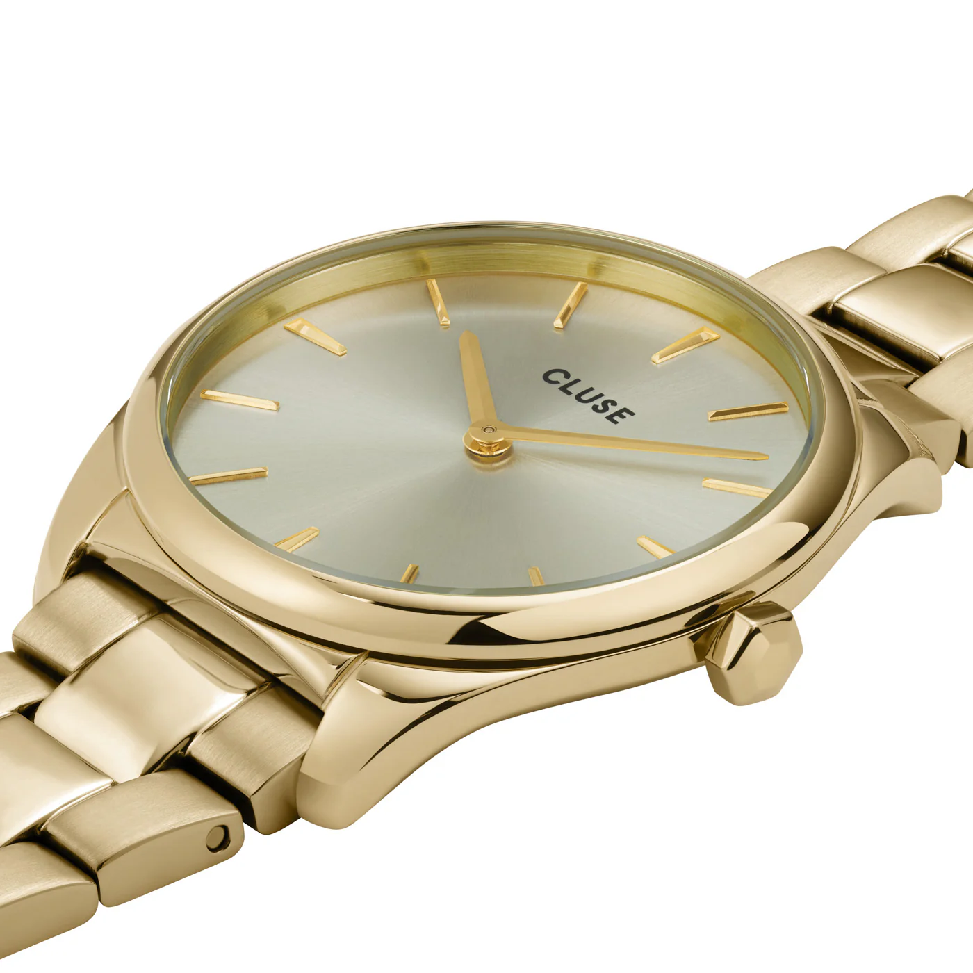 CLUSE Feroce Petite Full Gold Link Watch CW11212 - Image 2