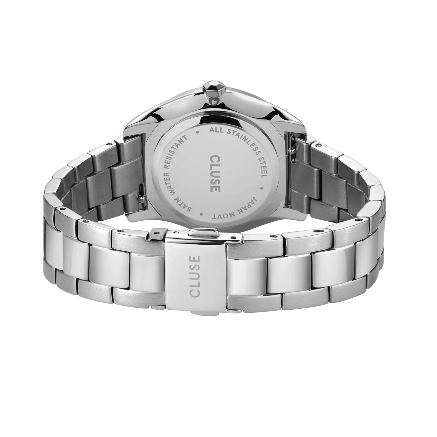 CLUSE Feroce Petite Silver White Pearl/Steel Link Watch CW11211 - Image 3