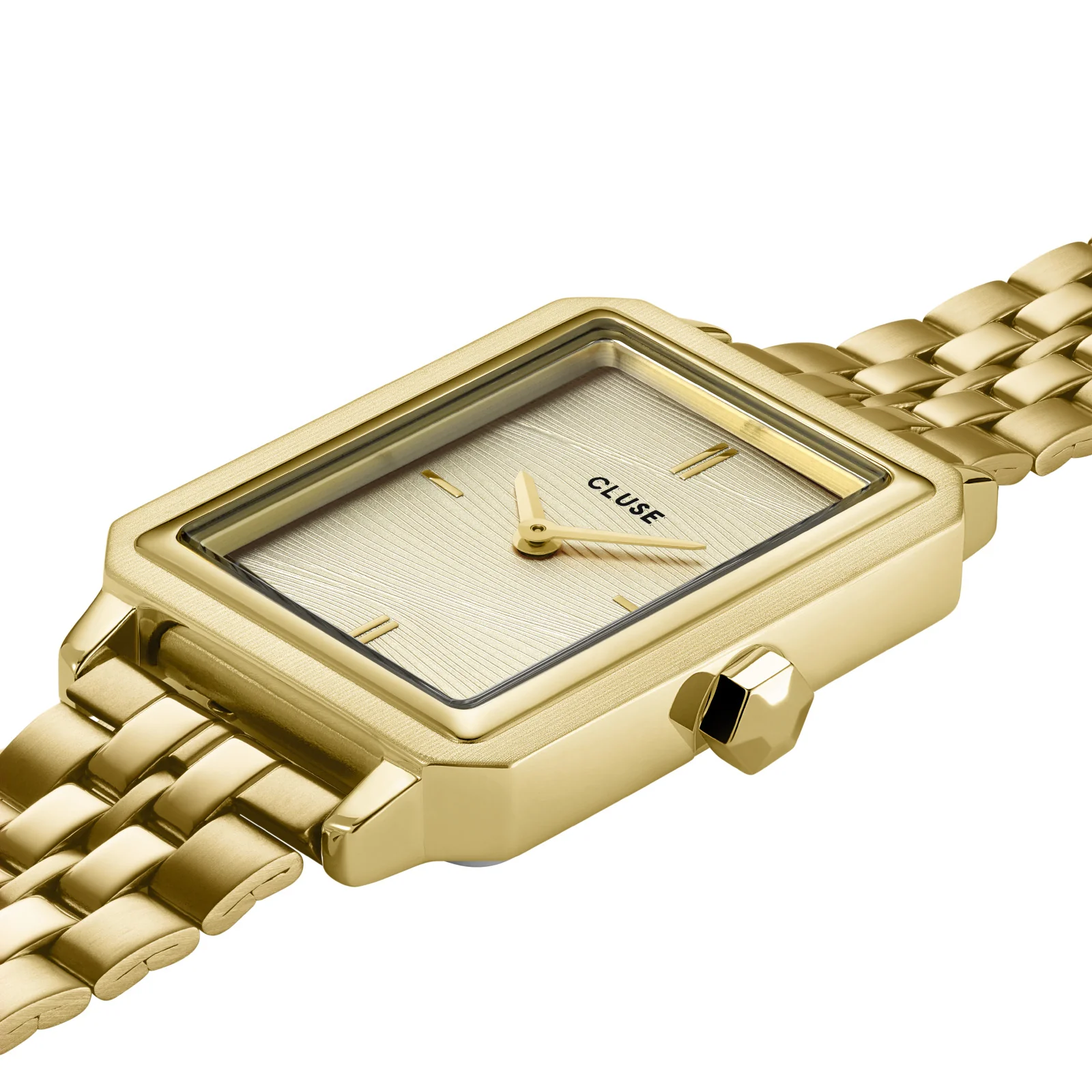 CLUSE Fluette Gold / Sand Textured Gold Link CW11511 - Image 2