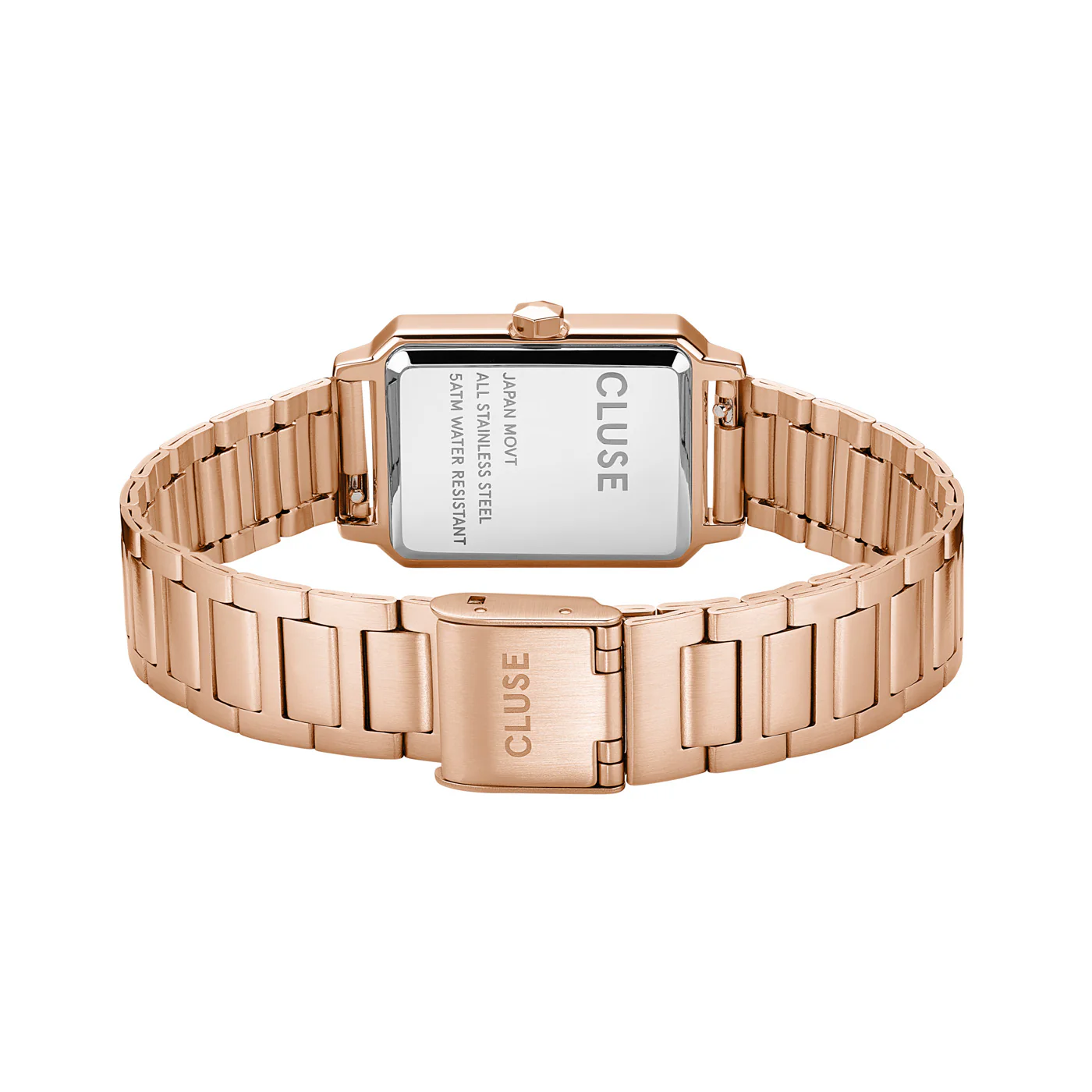 CLUSE Fluette Off White/Rose Gold Steel Link Watch CW11503 - Image 3