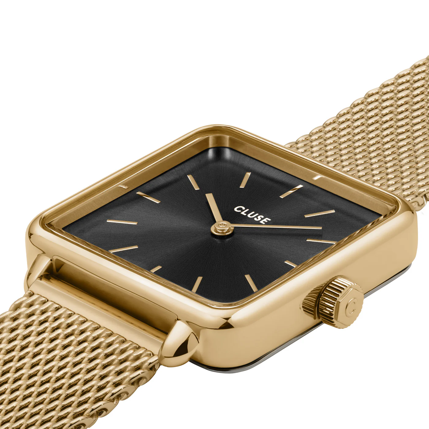 CLUSE La Tetragone Gold Black/Gold Mesh CW10308 - Image 2