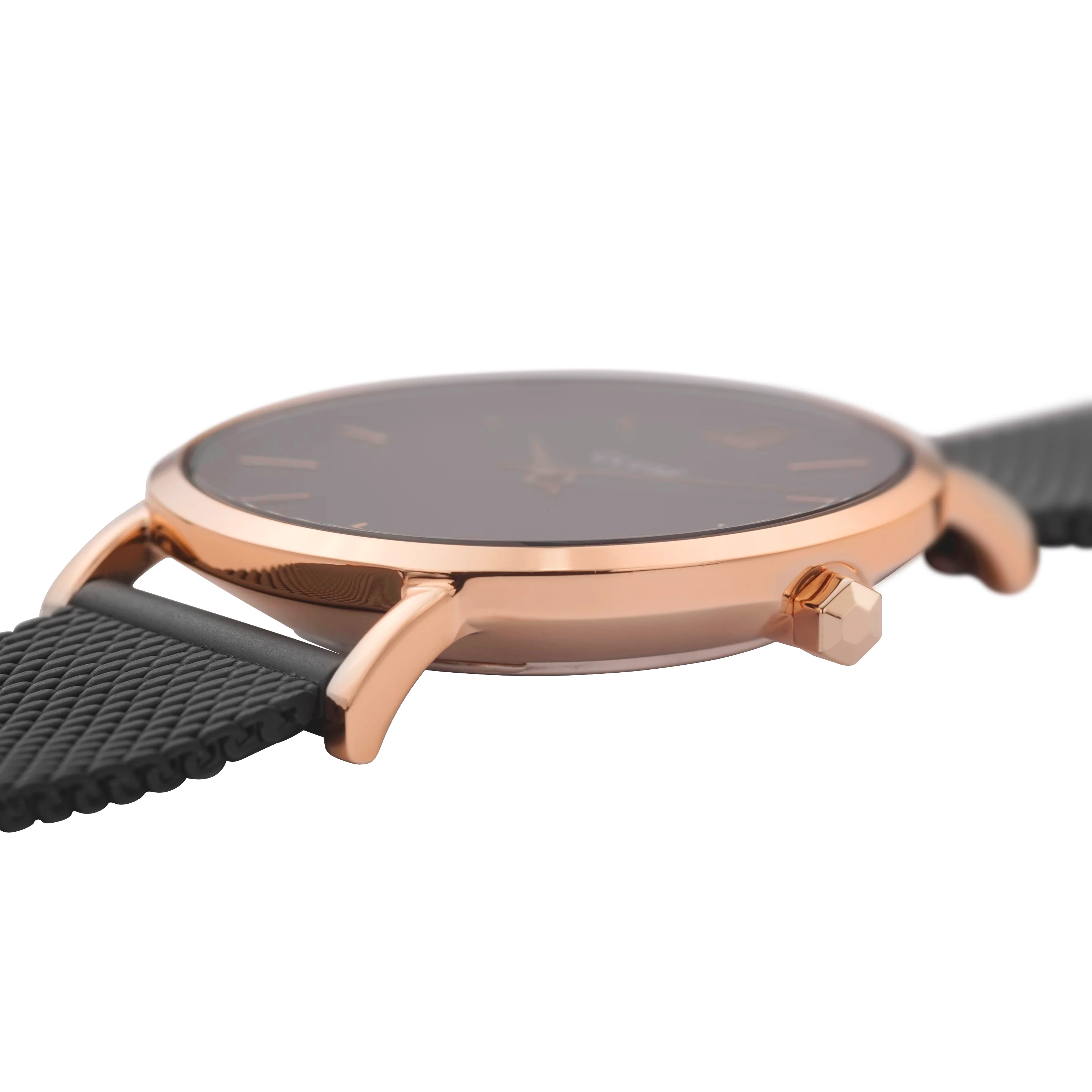 CLUSE Minuit Mesh Rose Gold Black/ Black CW0101203024 - Image 3