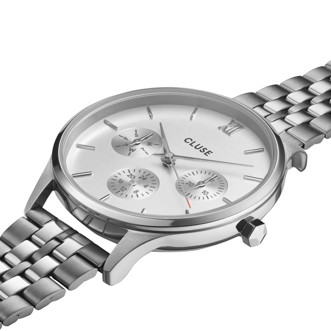 CLUSE Minuit Multifunction Full Silver Link - Image 2