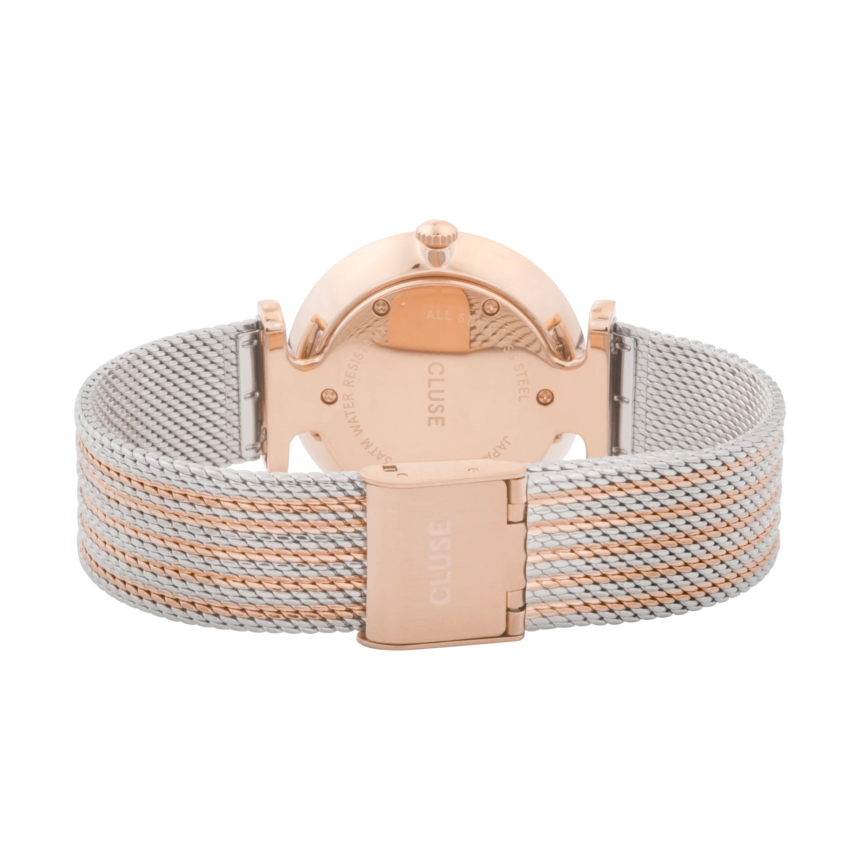 CLUSE Triomphe Rose Gold Bicolour Mesh CW0101208001 - Image 2