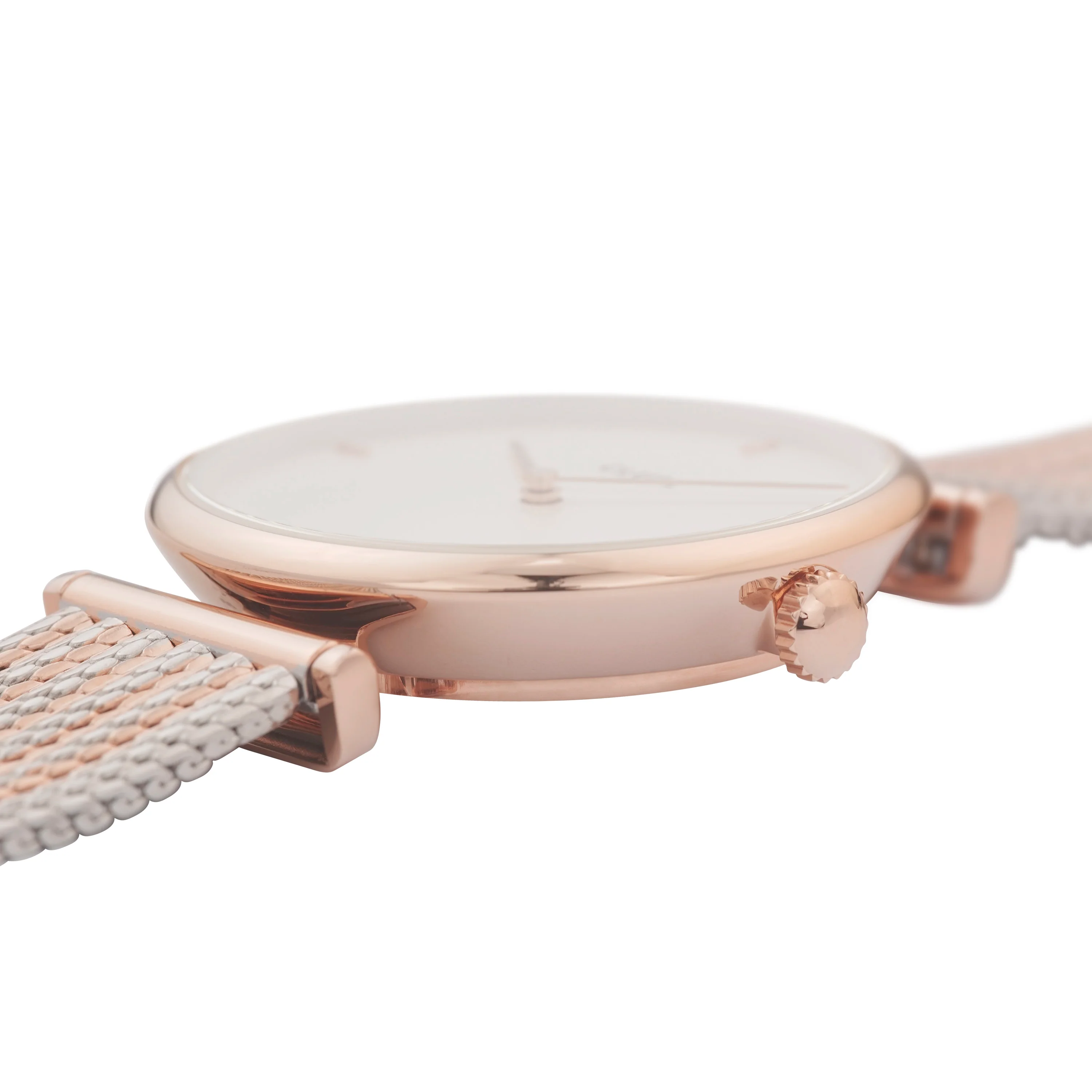CLUSE Triomphe Rose Gold Bicolour Mesh CW0101208001 - Image 3