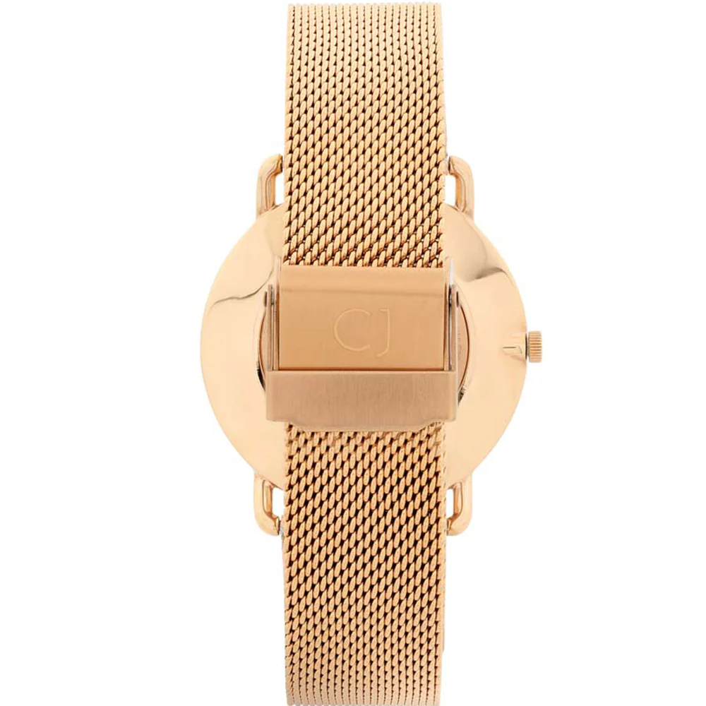Colton James Eclipse Classic Rose Gold Dial Rose Gold Ladies Watch - Image 4
