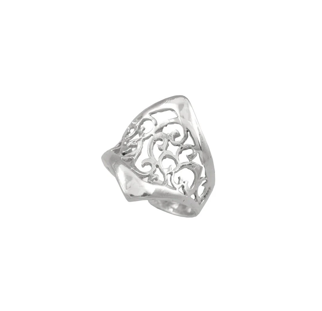Concave Lace Ring - MR29903-6