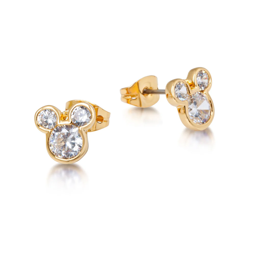 Couture Kingdom Disney Mickey Mouse Crystal Stud Earrings