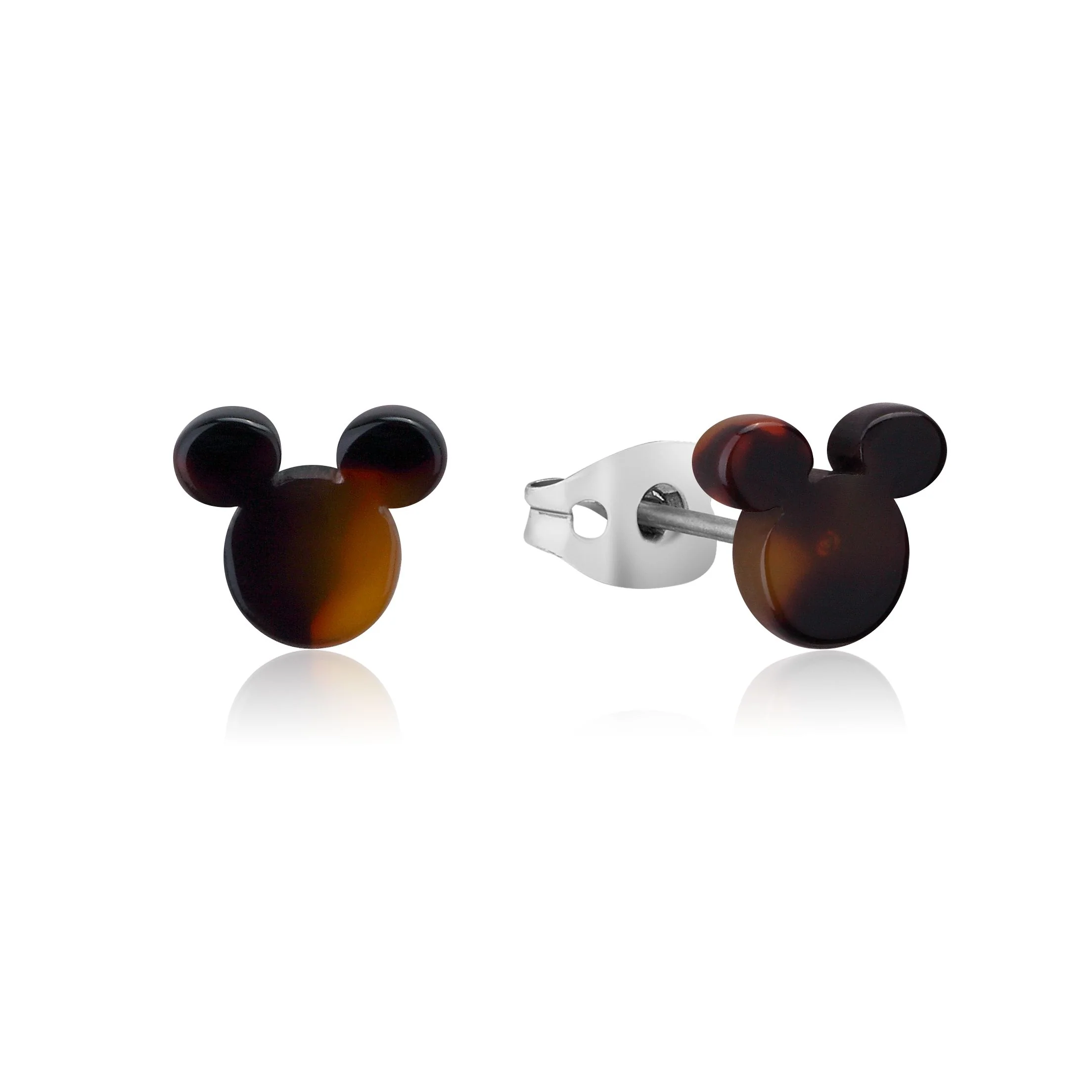 Couture Kingdom Disney Stainless Steel 9mm Tortoise Shell Stud Earrings - Image 2