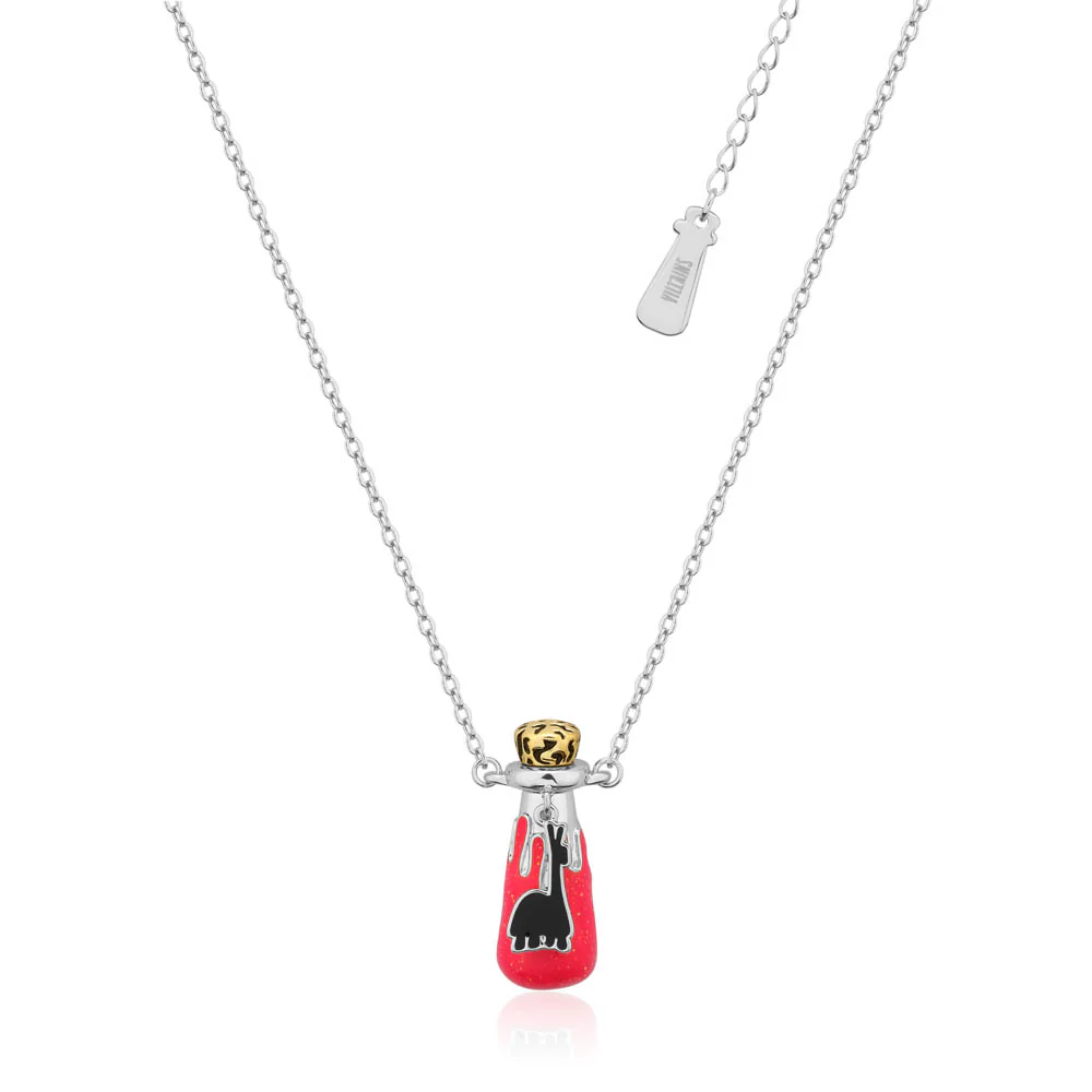 Couture Kingdom Disney Stainless Steel Yzma Llama Poison Bottle Pendant On 45+7cm Chain