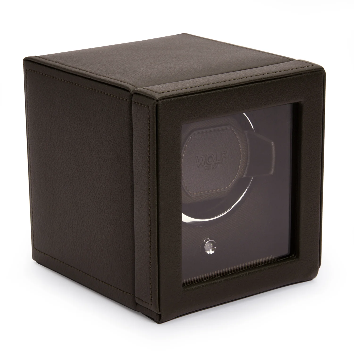 Cub Automatic Watch Winder with Cover Brown - Image 4