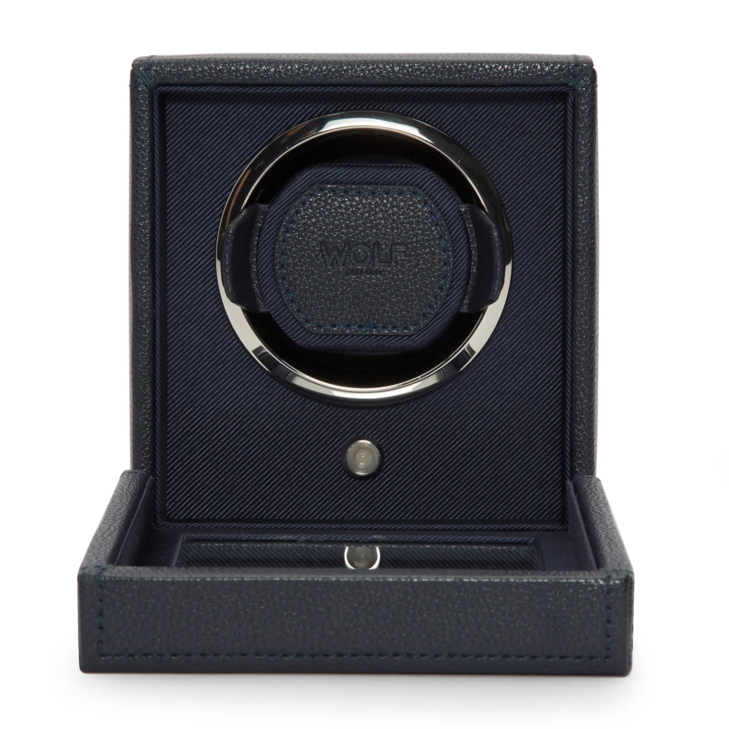 Cub Automatic Watch Winder with Cover Navy