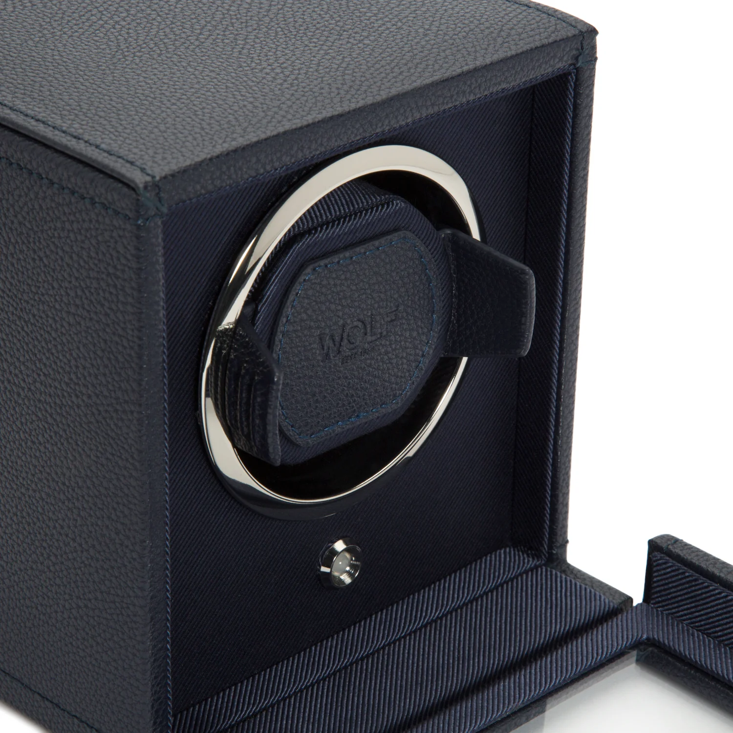 Cub Automatic Watch Winder with Cover Navy - Image 2