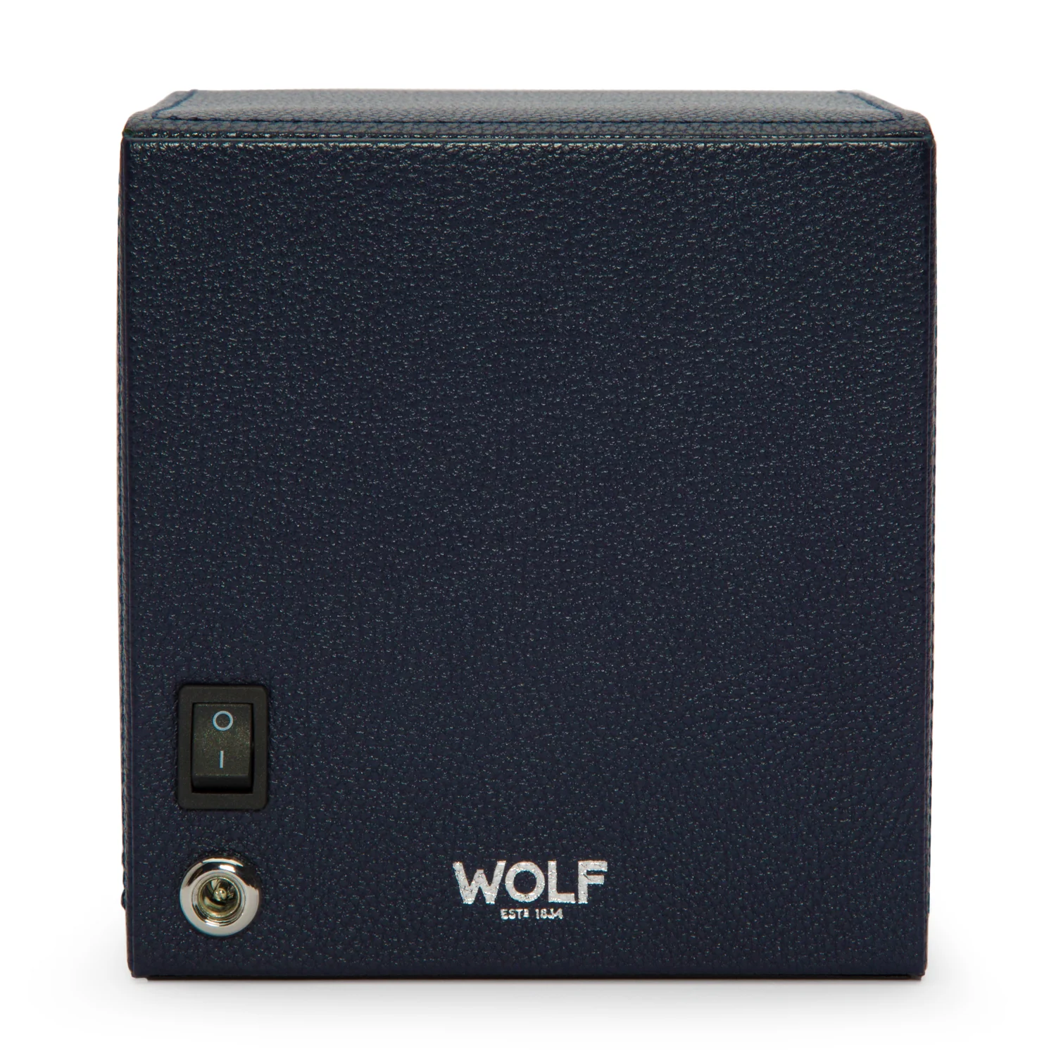 Cub Automatic Watch Winder with Cover Navy - Image 4