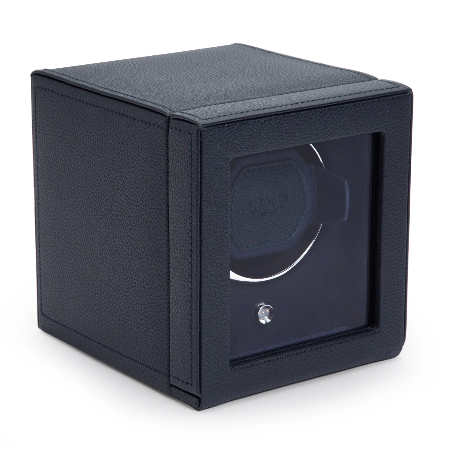 Cub Automatic Watch Winder with Cover Navy - Image 6
