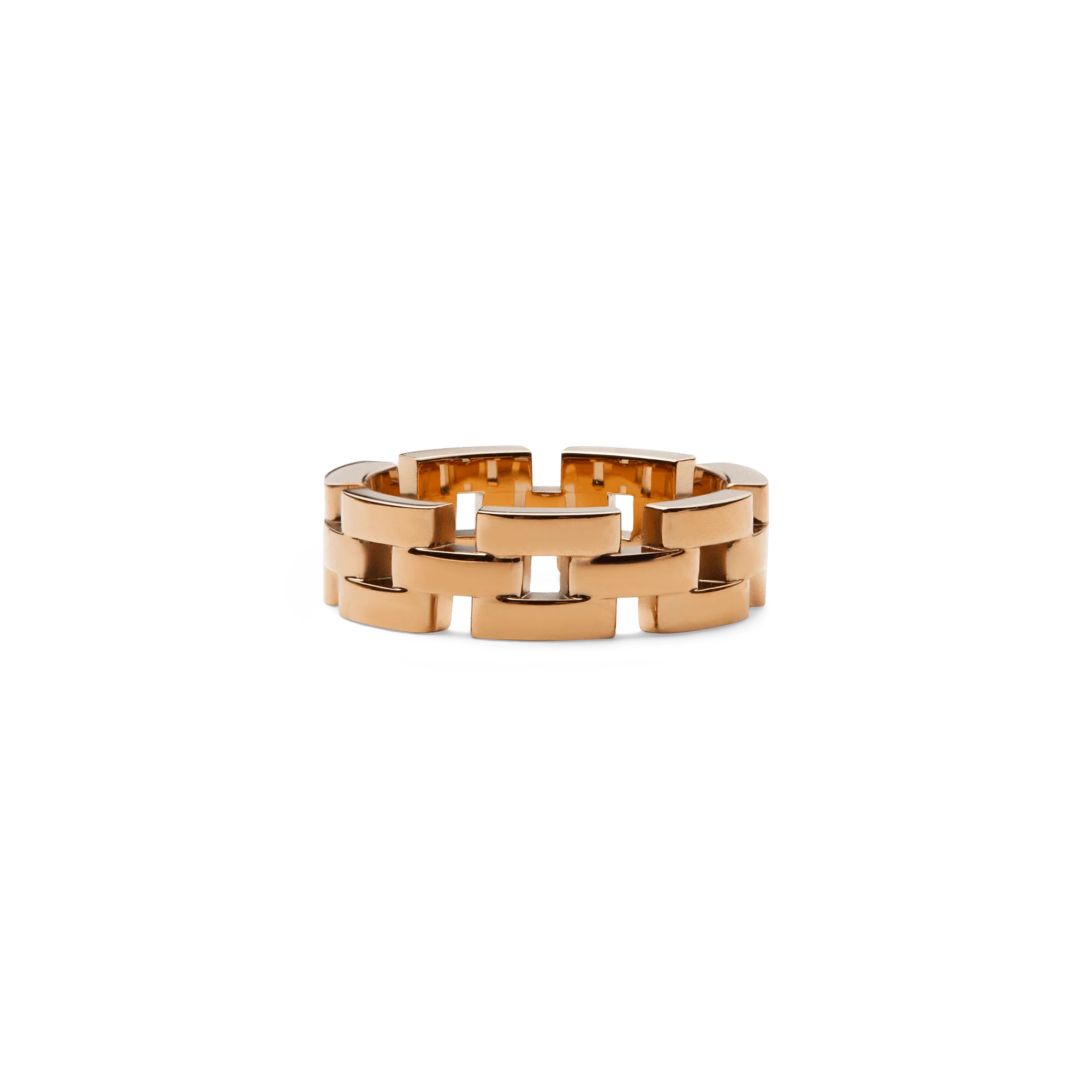 Daniel Wellington 3-Link Ring Rose Gold