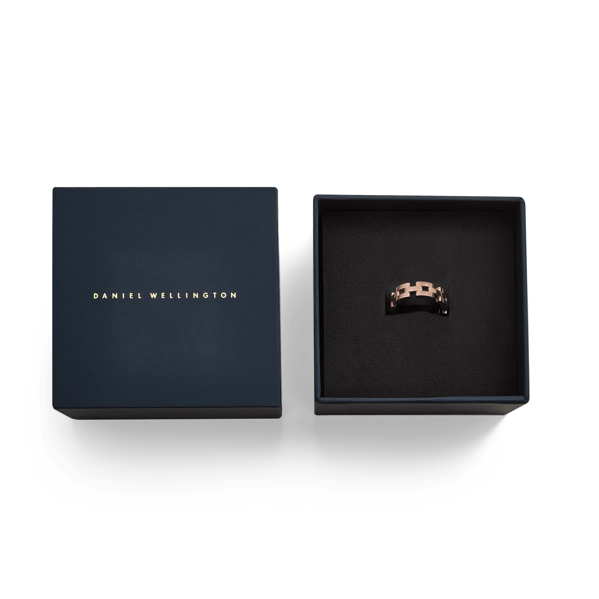 Daniel Wellington 3-Link Ring Rose Gold - Image 4