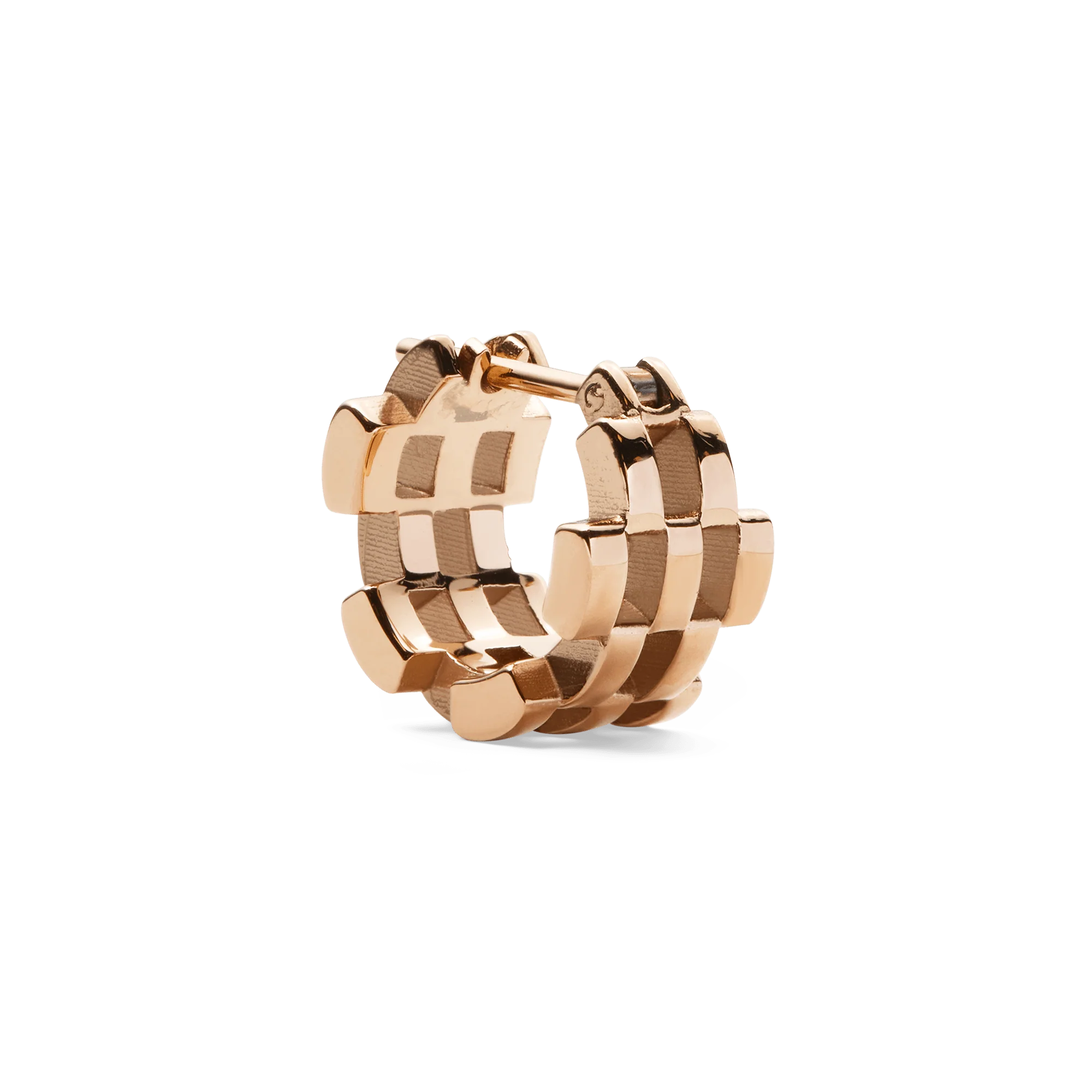Daniel Wellington 5-Link Earrings Rose Gold - Image 2