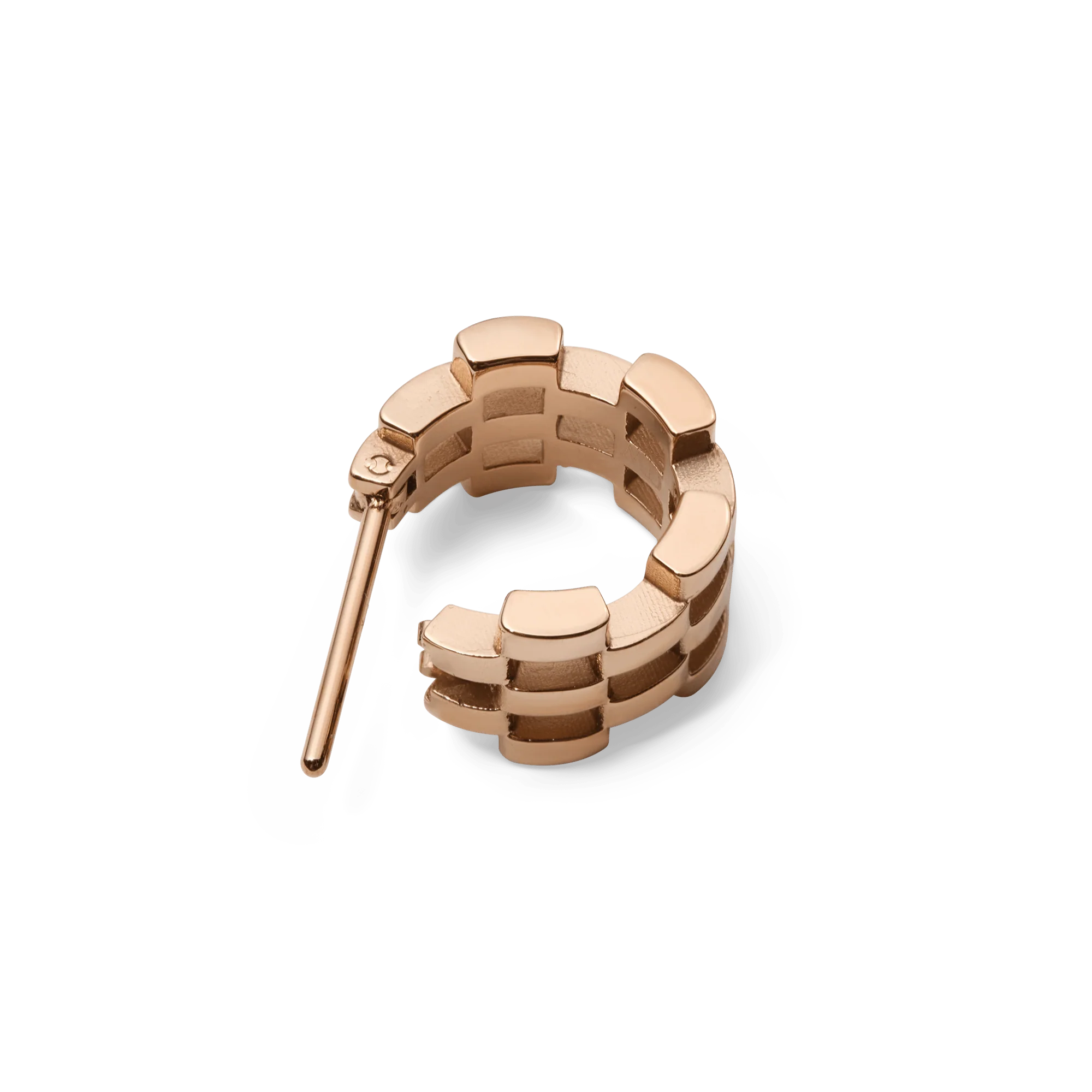 Daniel Wellington 5-Link Earrings Rose Gold - Image 3