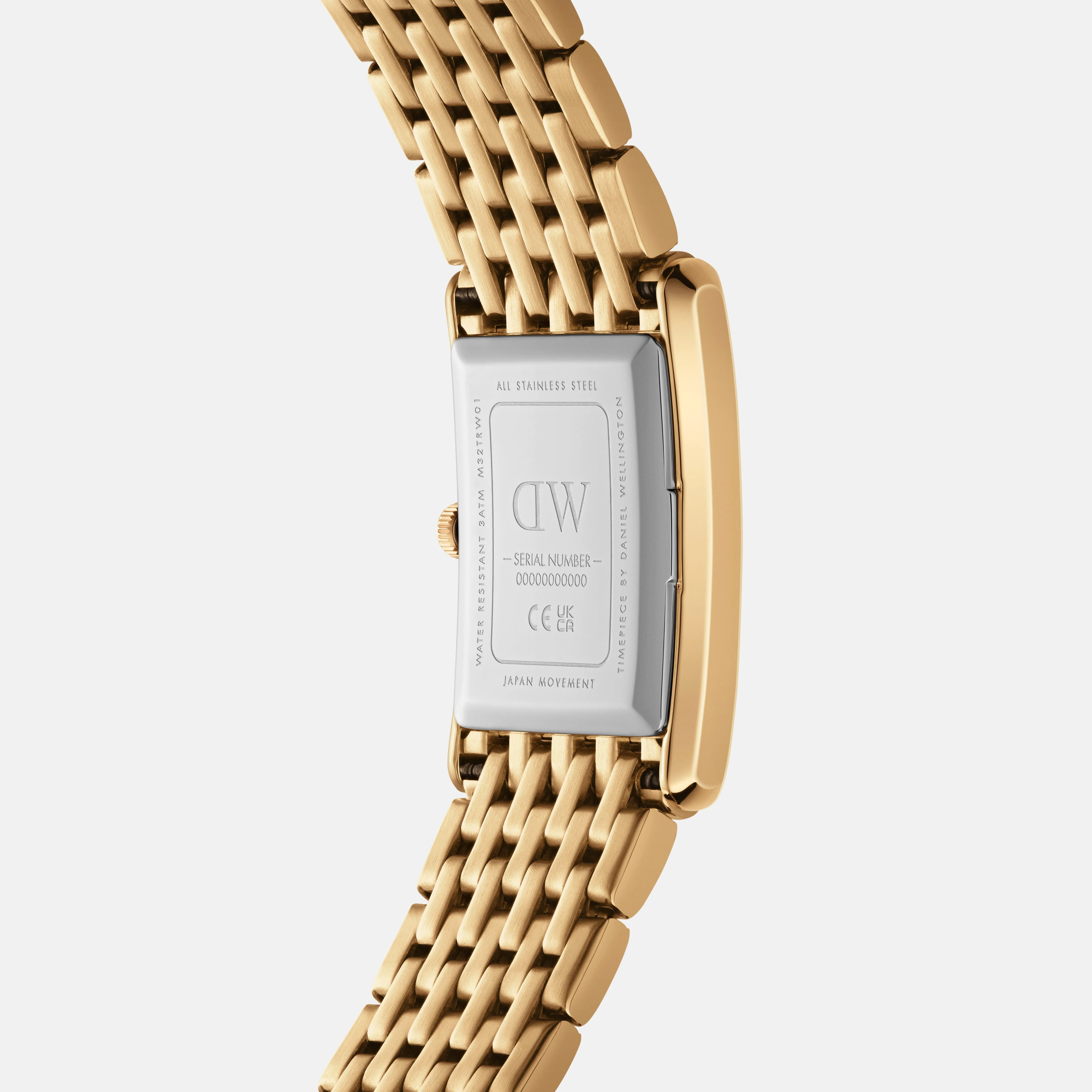 Daniel Wellington Bound 32x22 9-Link G White Watch - Image 3