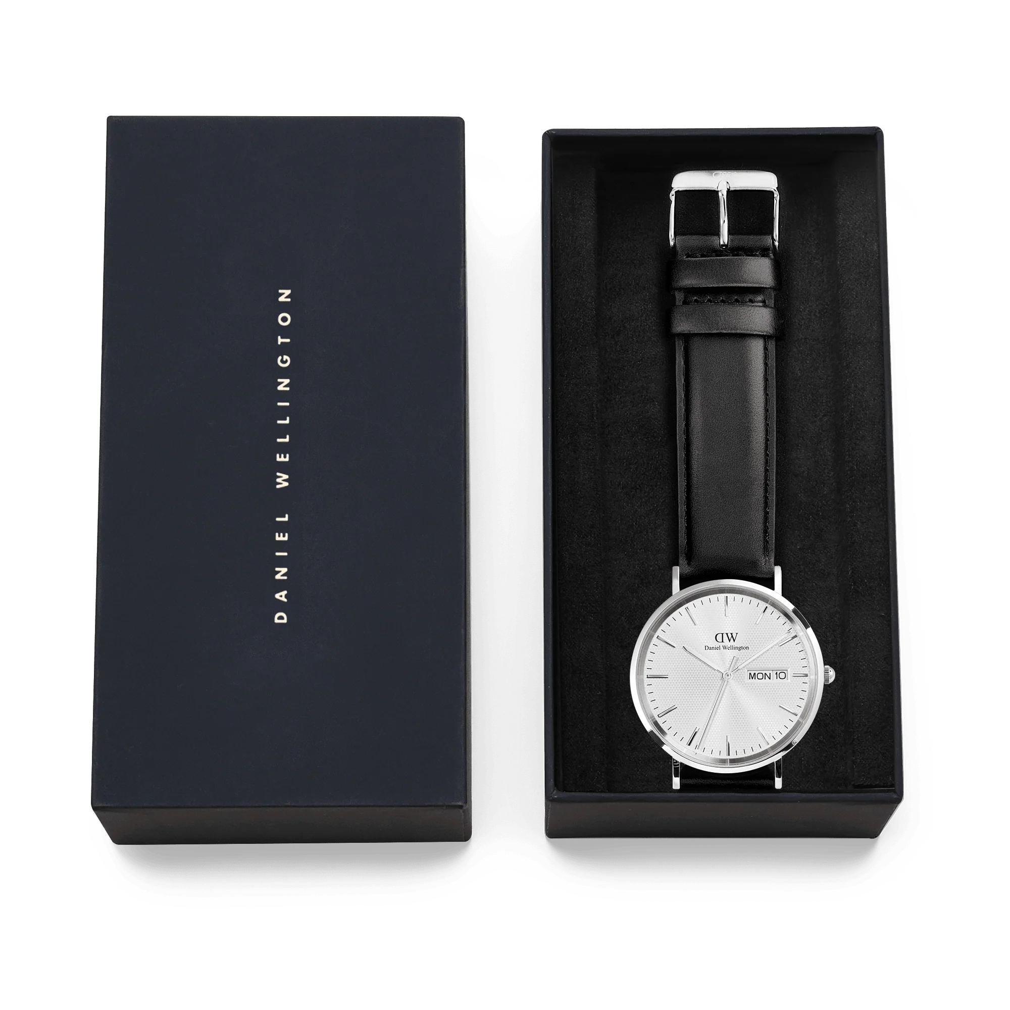 Daniel Wellington Classic Day Display Sheffield Silver Watch - Image 4