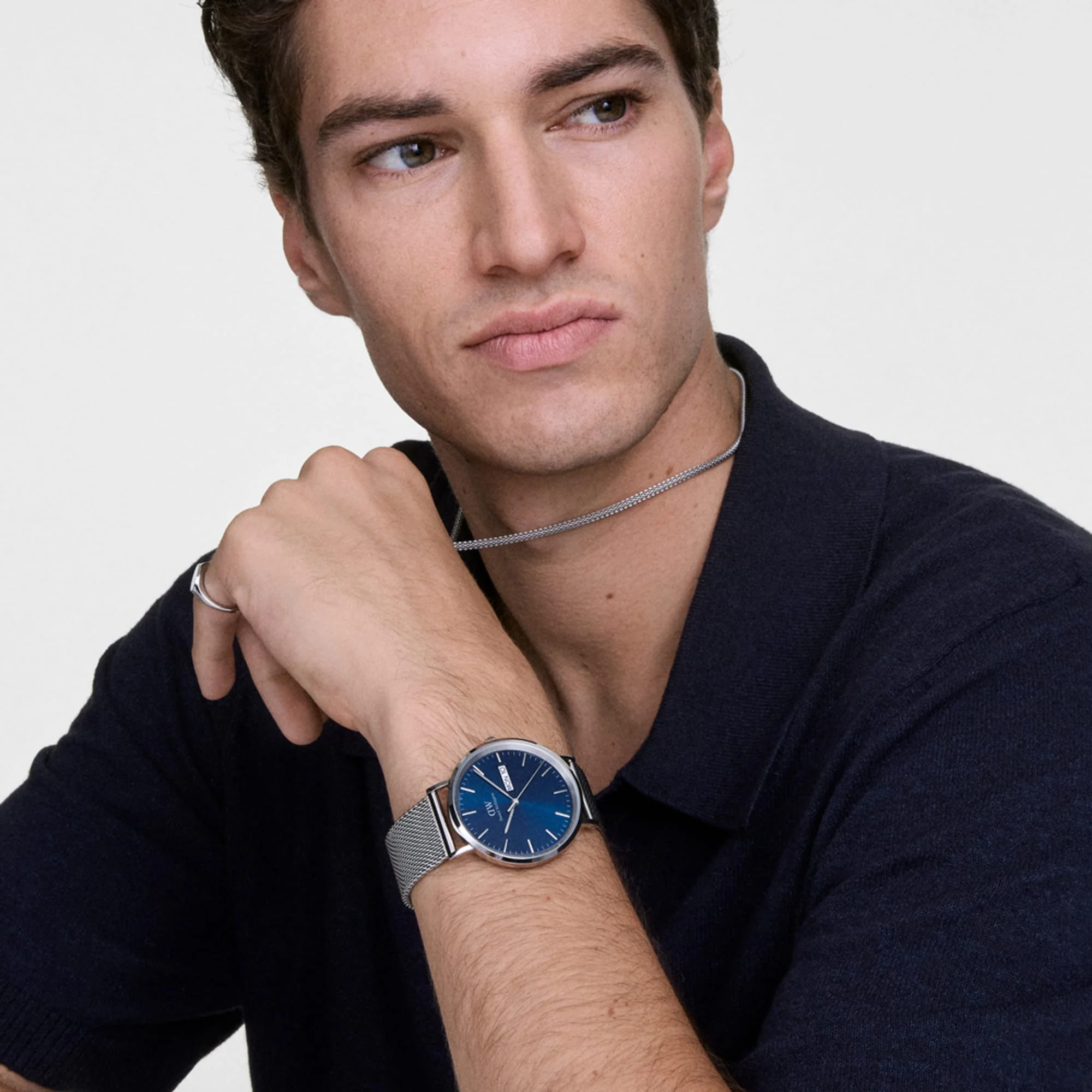 Daniel Wellington Classic Day Display Sterling Arctic Watch - Image 5