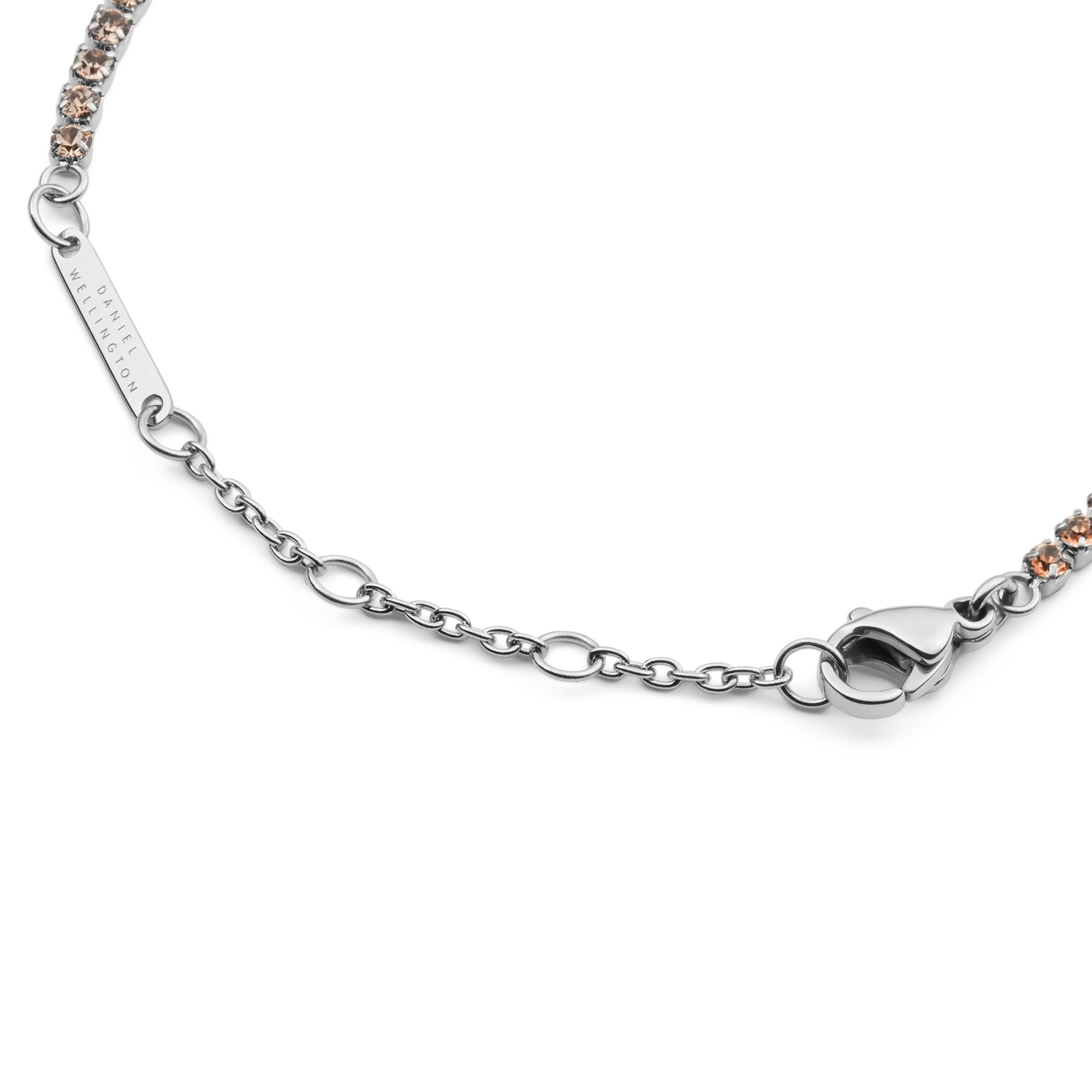 Daniel Wellington Classic Tennis Bracelet Apricot Silver - Image 2