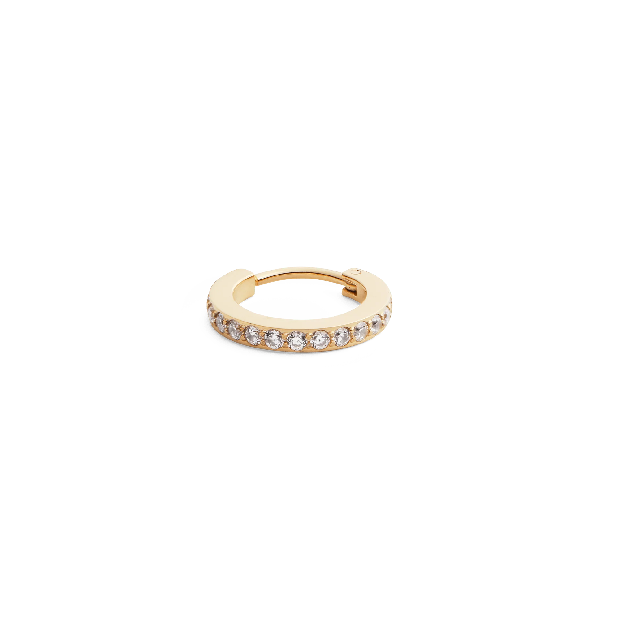 Daniel Wellington Crystal Hoop Earring Gold