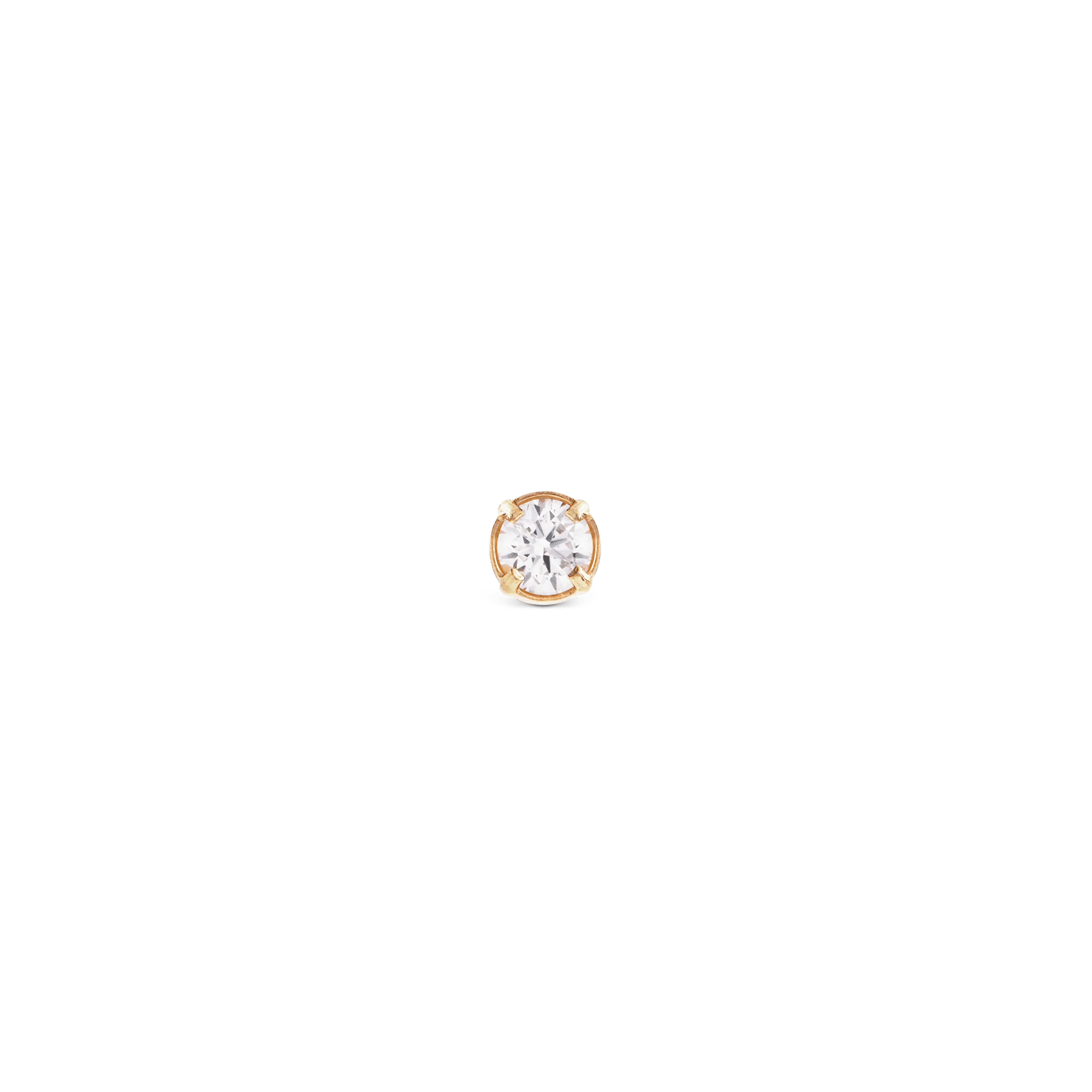 Daniel Wellington Crystal Stud Gold