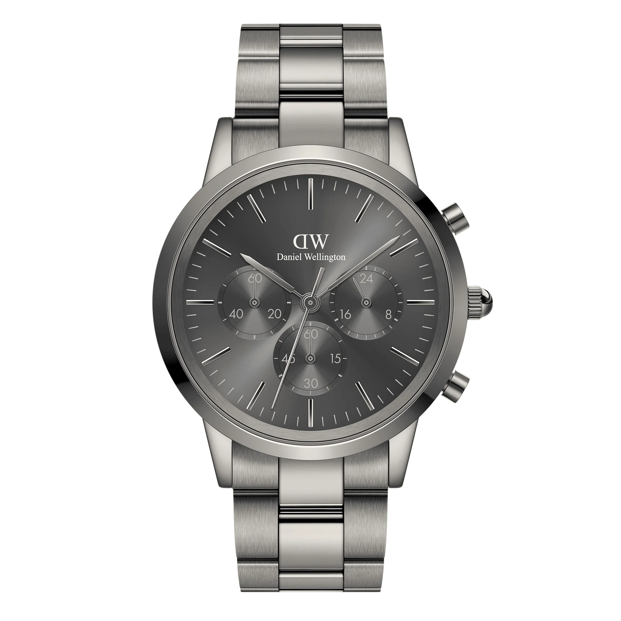 Iconic Chronograph 42mm Link Anthracite-Grey Watch