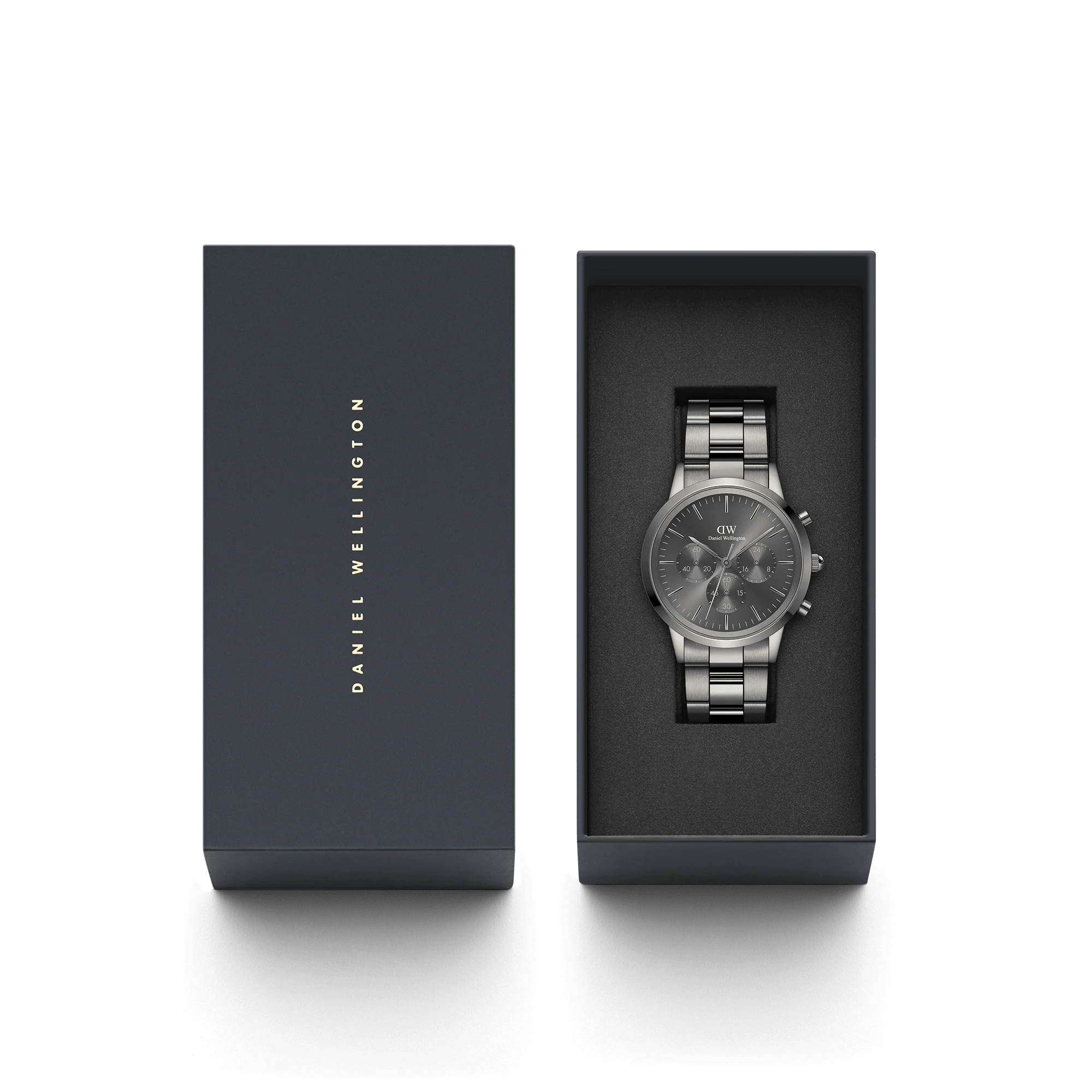 Iconic Chronograph 42mm Link Anthracite-Grey Watch - Image 4