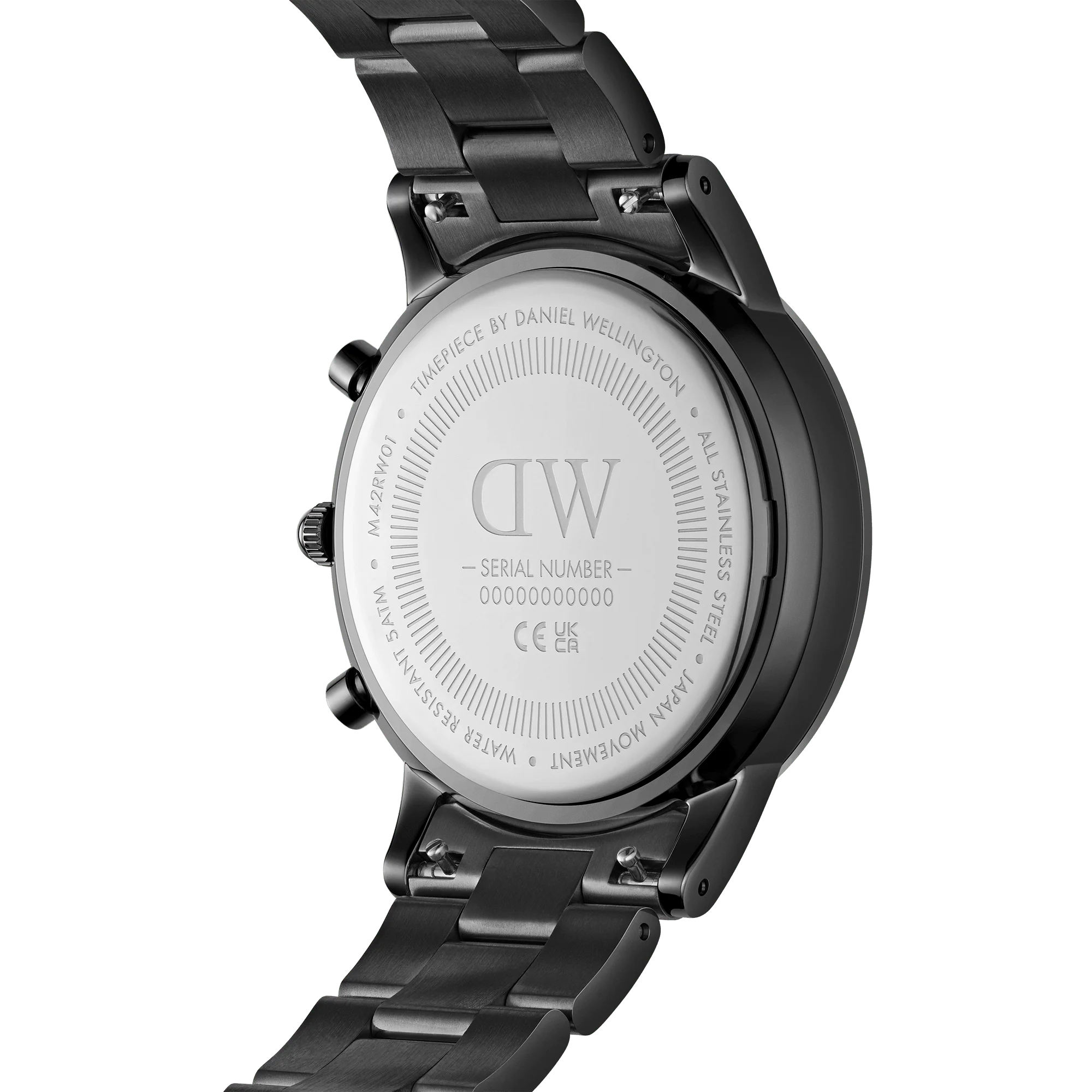 Iconic Chronograph 42mm Link Black Watch - Image 3