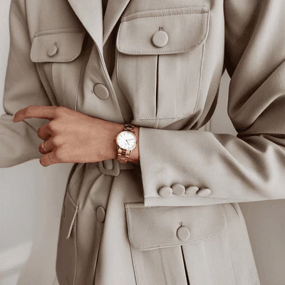 Iconic Link 32mm Rose Gold Watch - DW00100211 - Image 8