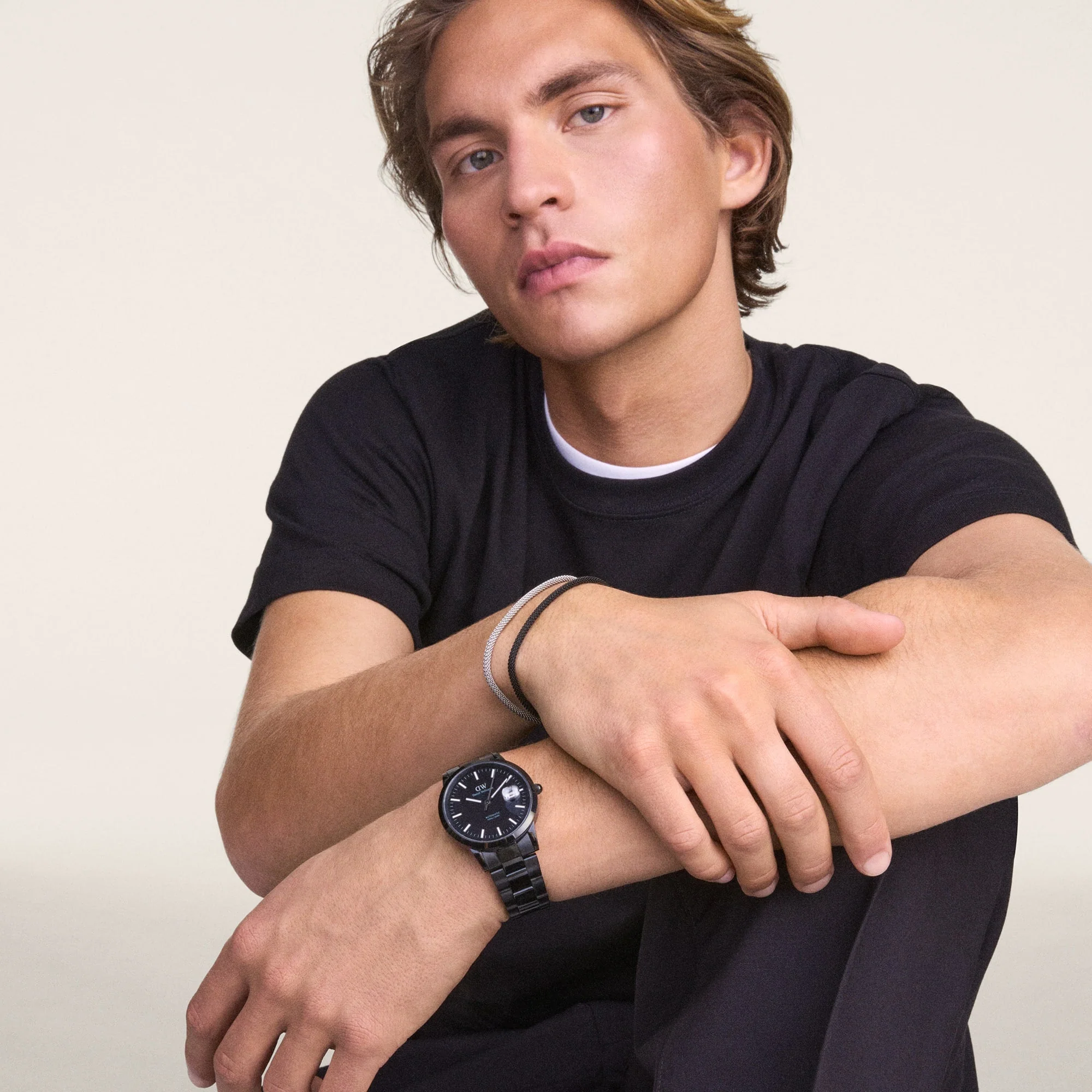 Daniel Wellington Iconic Link Automatic Black Watch - Image 5
