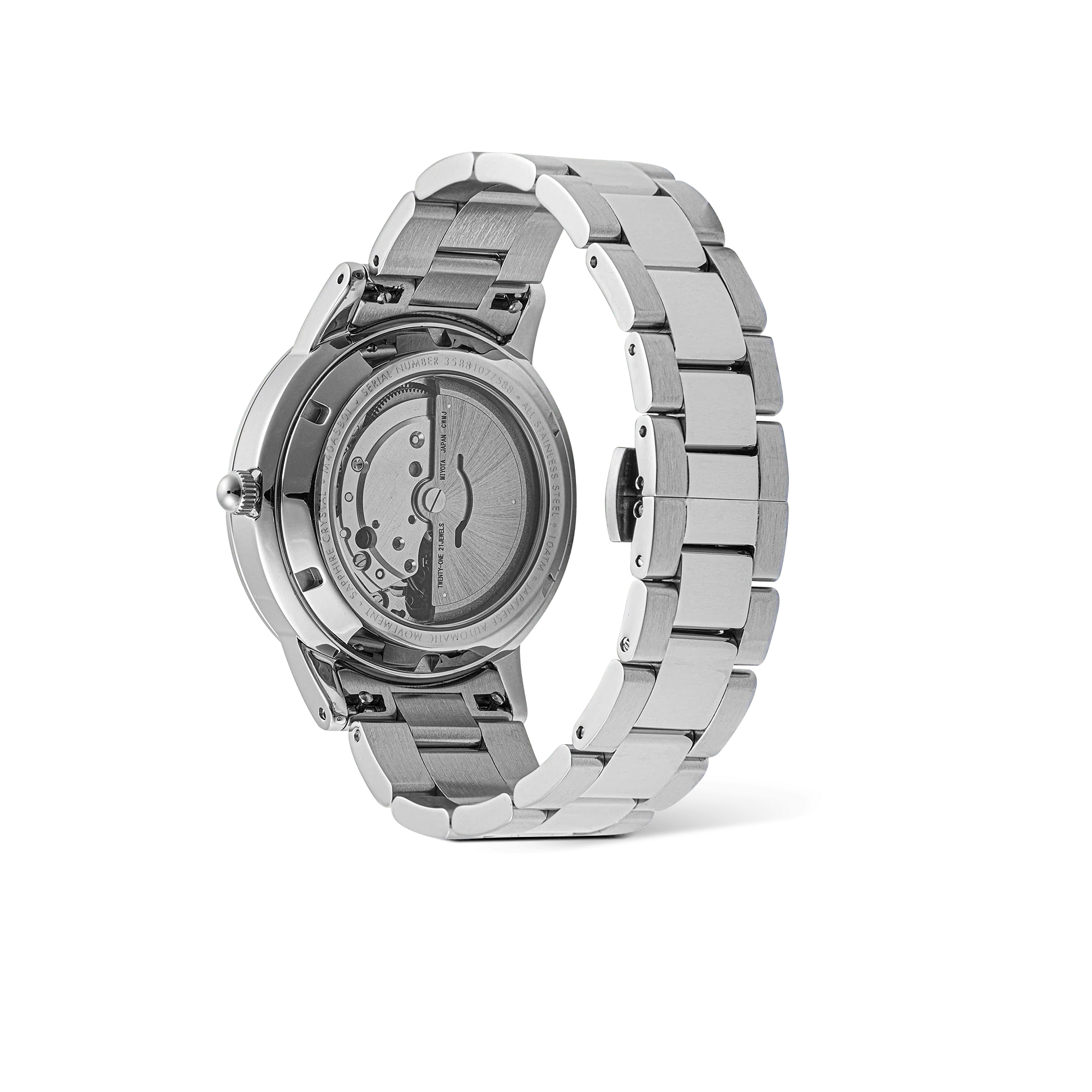 Daniel Wellington Iconic Link Automatic Silver Watch - Image 4
