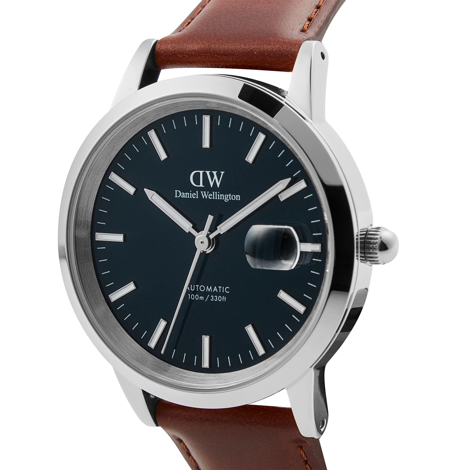 Daniel Wellington Iconic St Mawes Automatic Silver Watch - Image 3