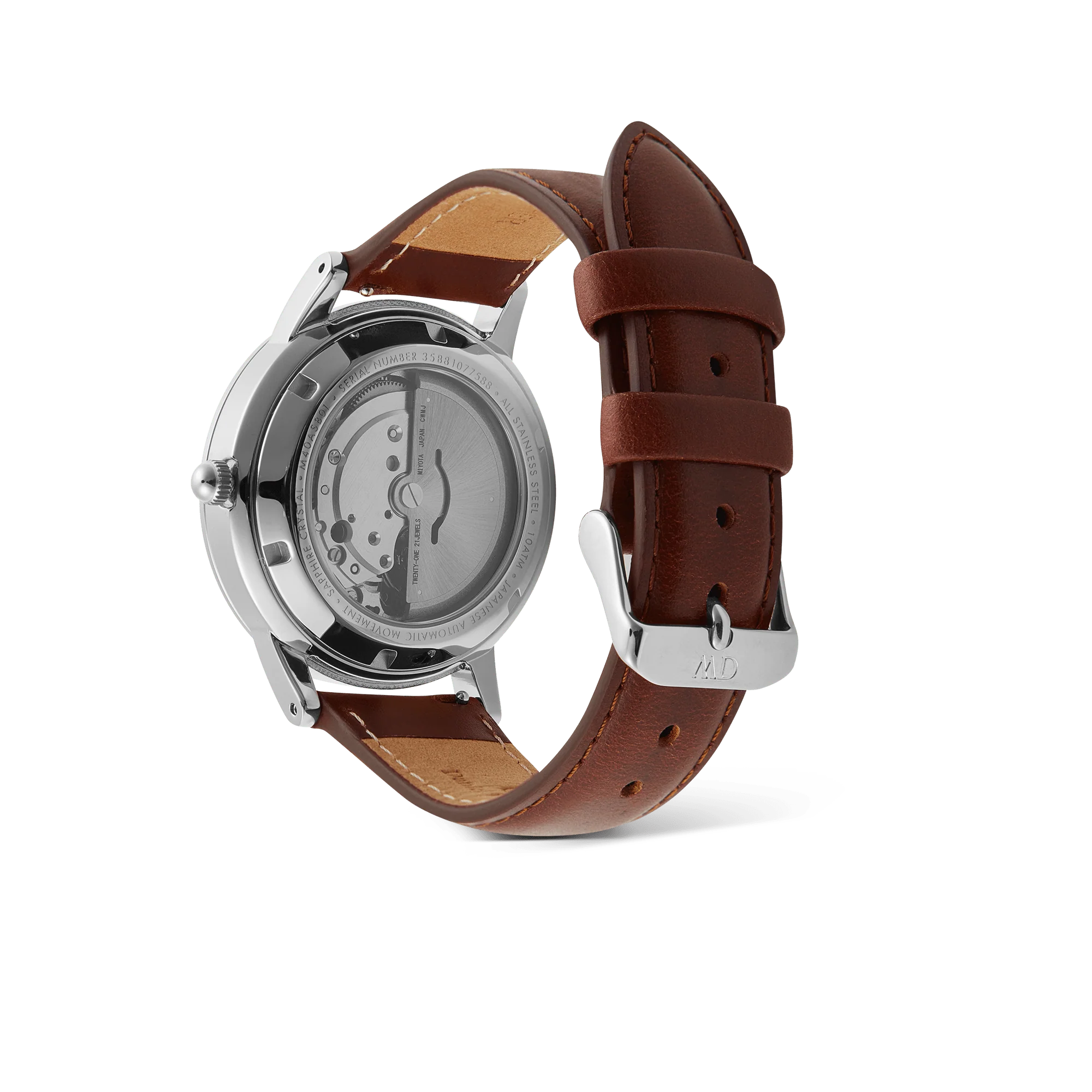 Daniel Wellington Iconic St Mawes Automatic Silver Watch - Image 4