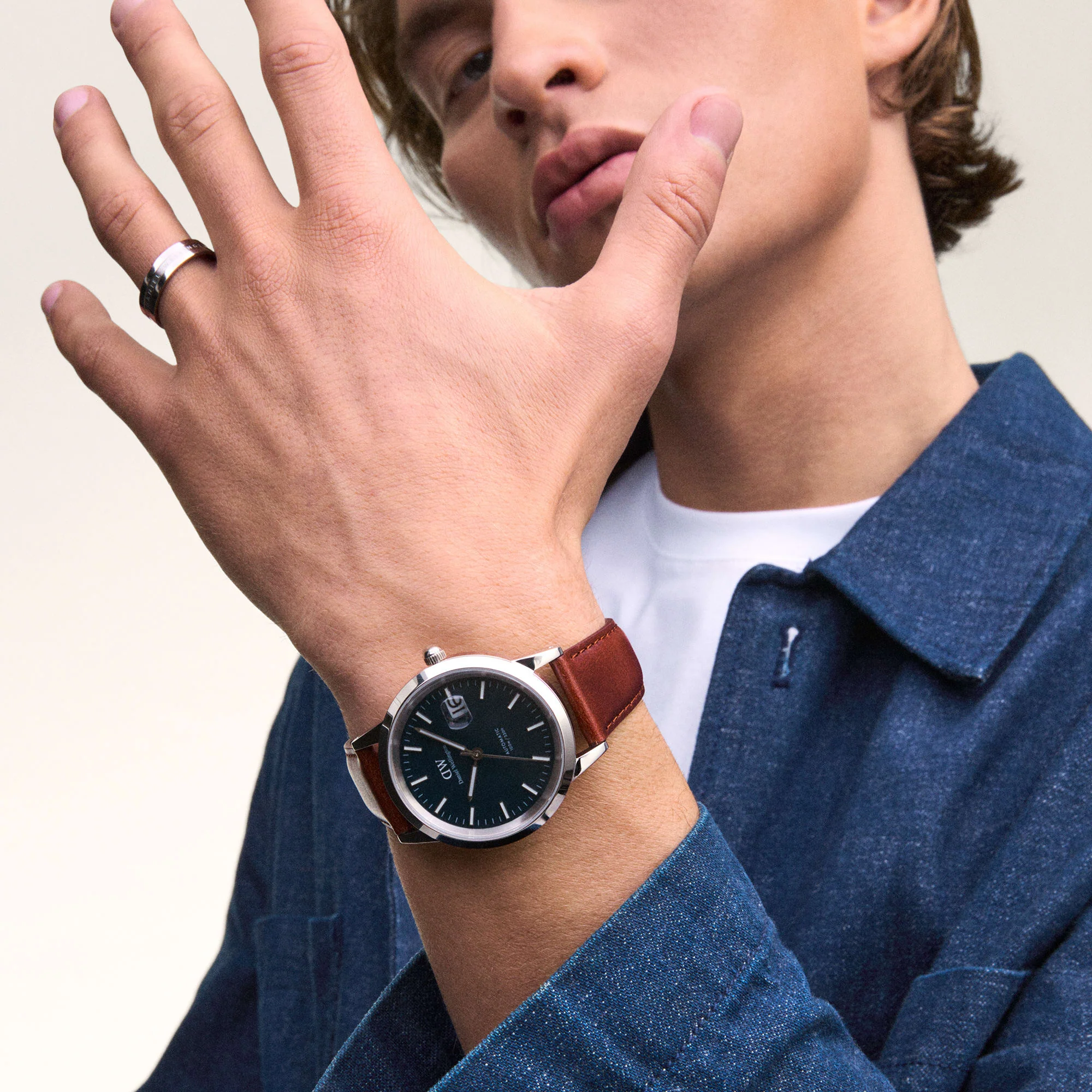 Daniel Wellington Iconic St Mawes Automatic Silver Watch - Image 5