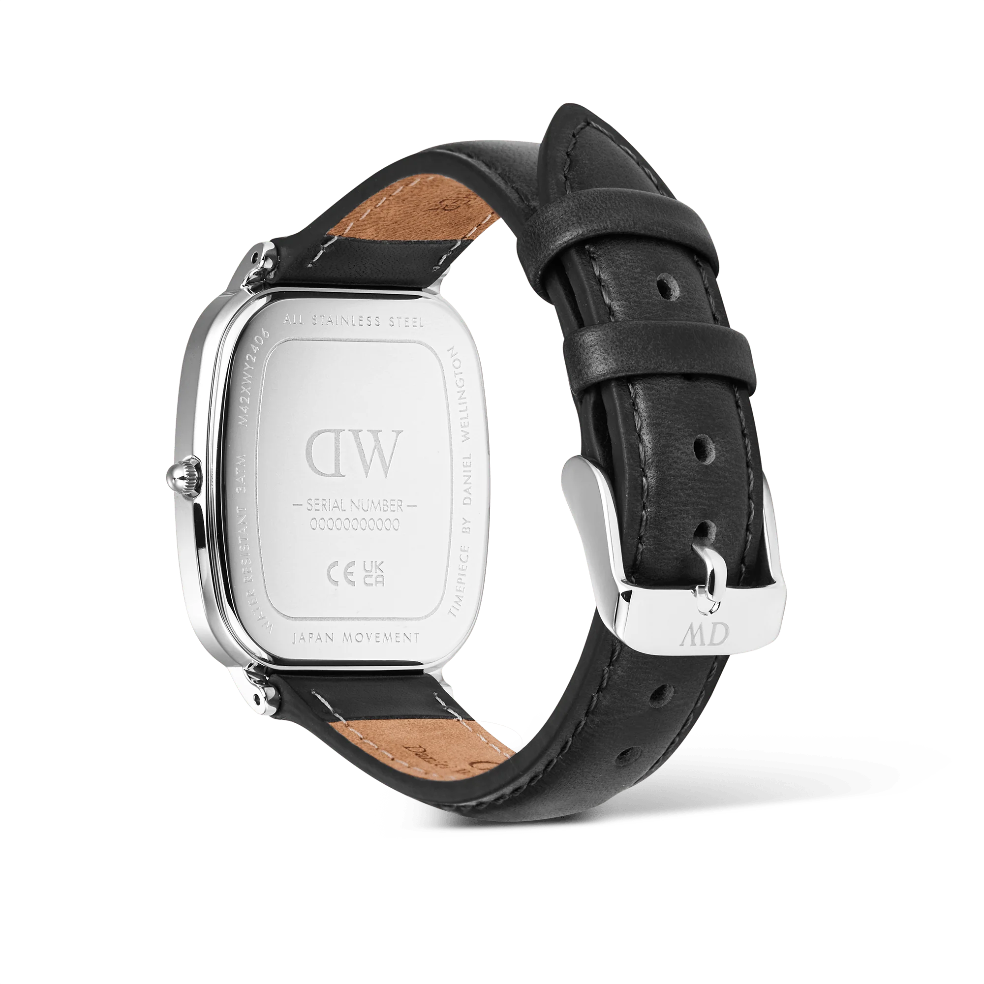 Daniel Wellington Marlon Sheffield Linen Silver Watch - Image 2