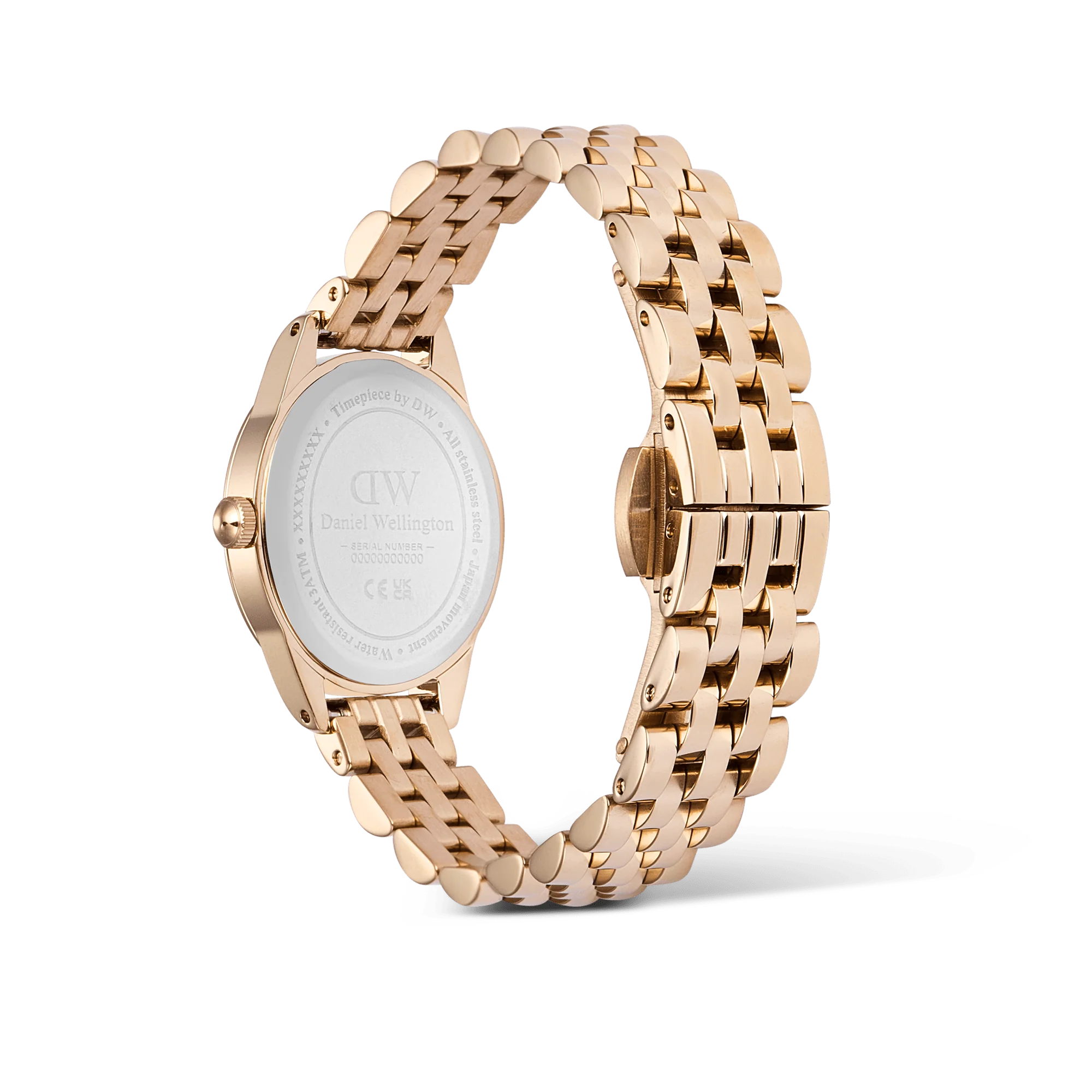 Daniel Wellington Ophelia Mini Emerald Rose Gold Watch - Image 2