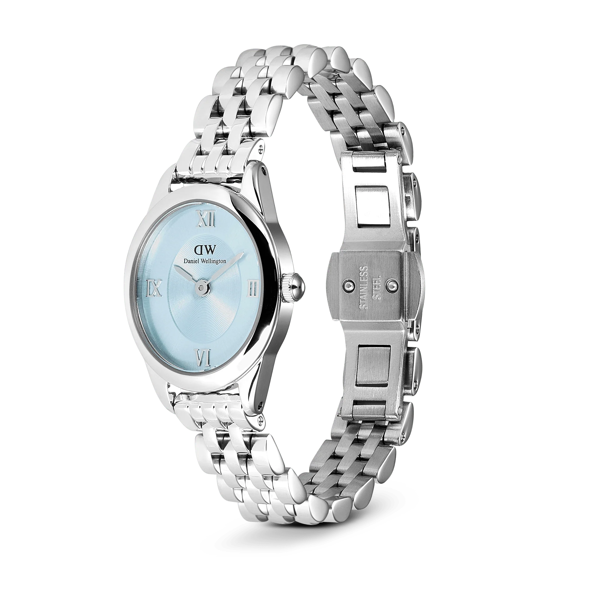 Daniel Wellington Ophelia Mini Ice Blue Silver Watch