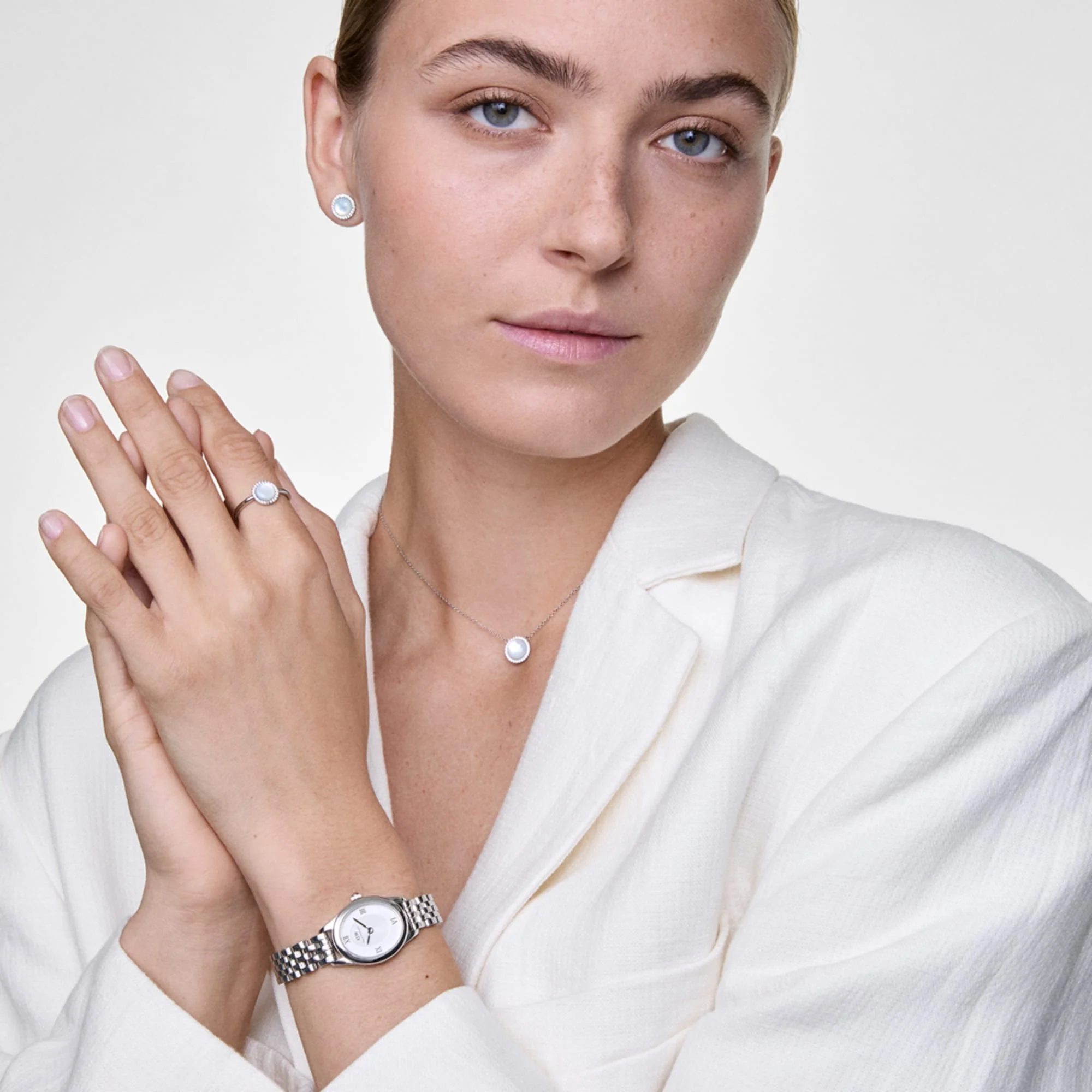 Daniel Wellington Ophelia Mini Silver Watch - Image 5