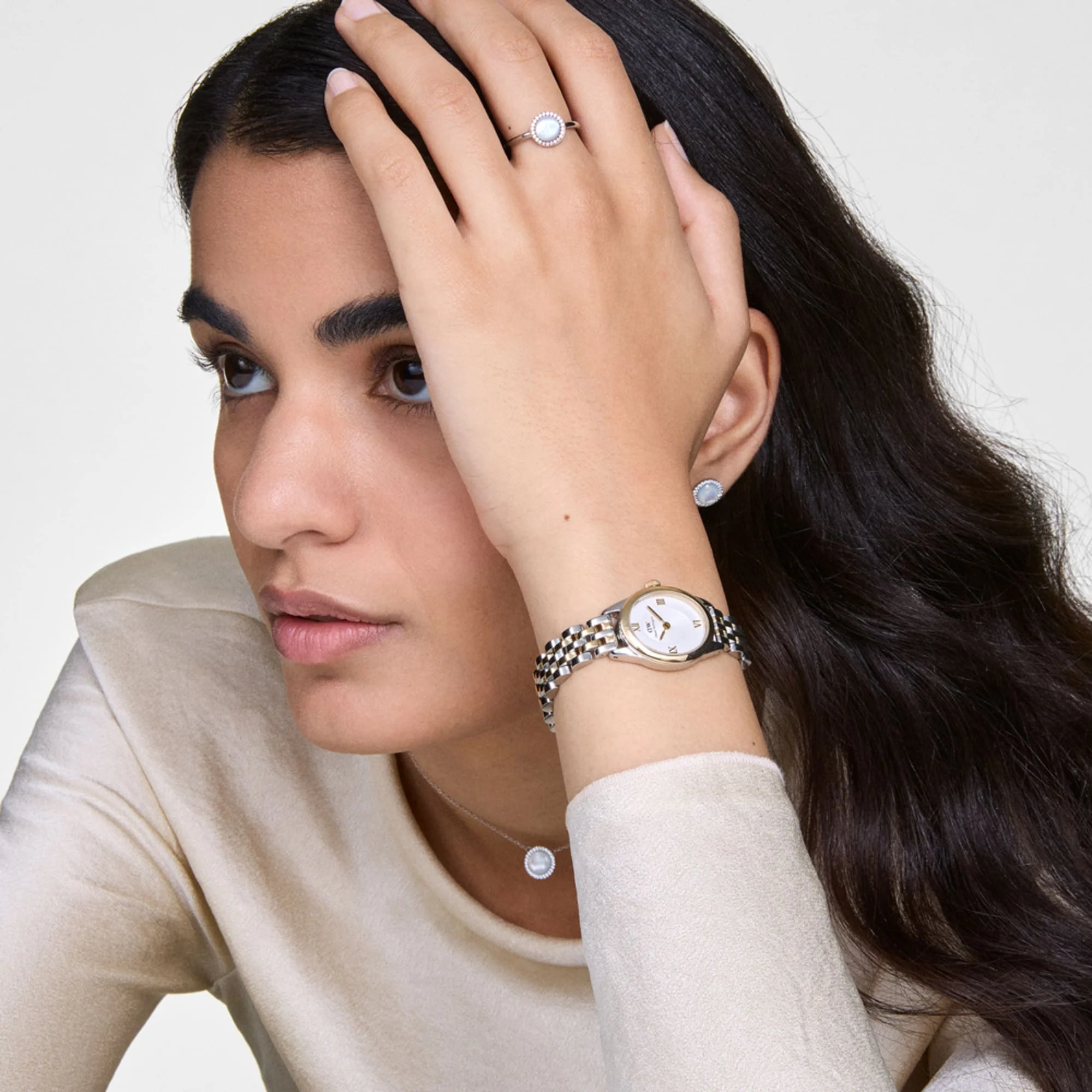 Daniel Wellington Ophelia Mini Two Tone Gold Watch - Image 5