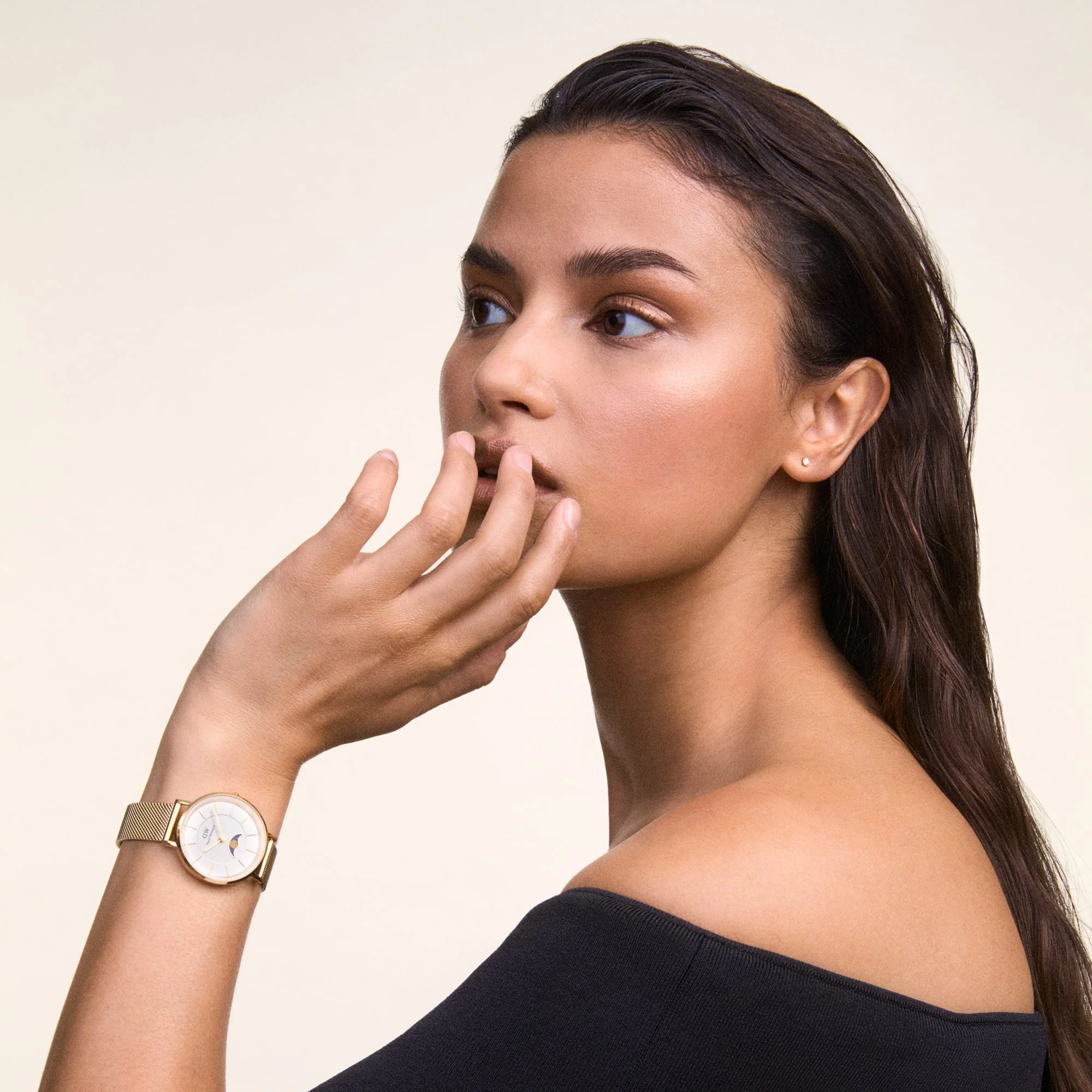 Daniel Wellington Petite Lune Evergold Watch - Image 5