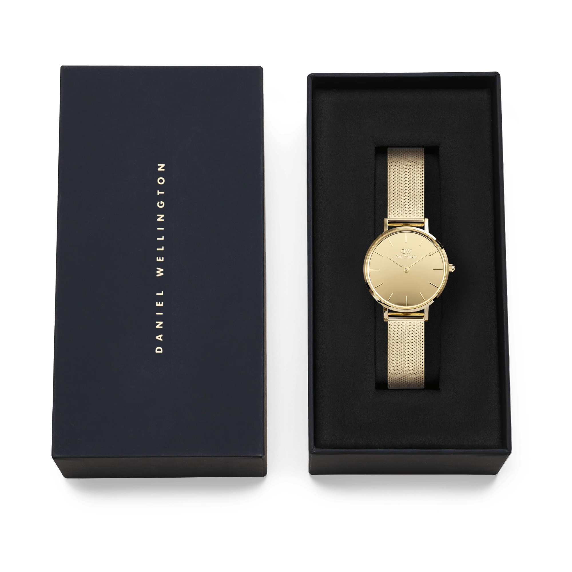 Daniel Wellington Petite Reflection Gold Watch - Image 4