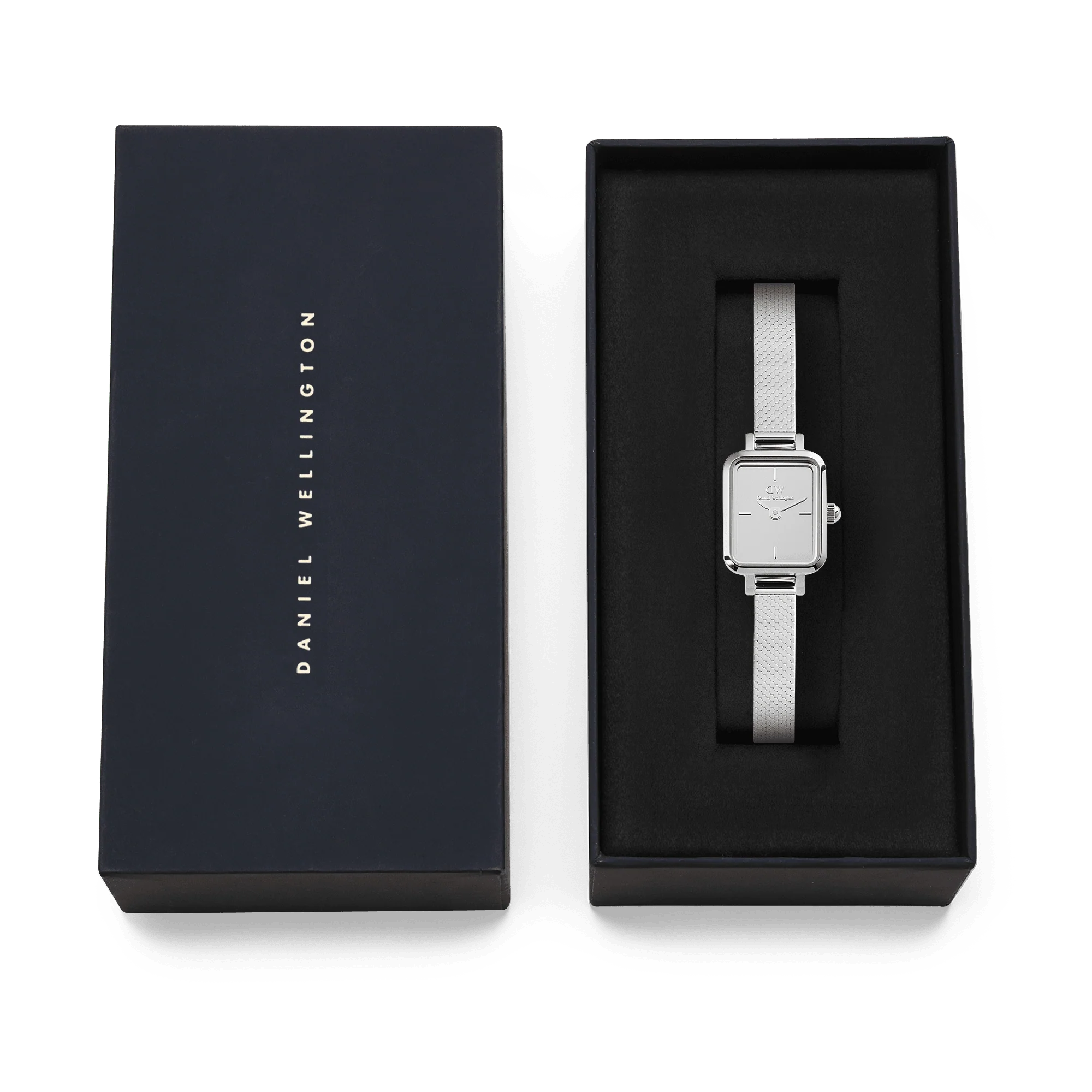 Daniel Wellington Quadro Mini Reflection Silver Watch - Image 4